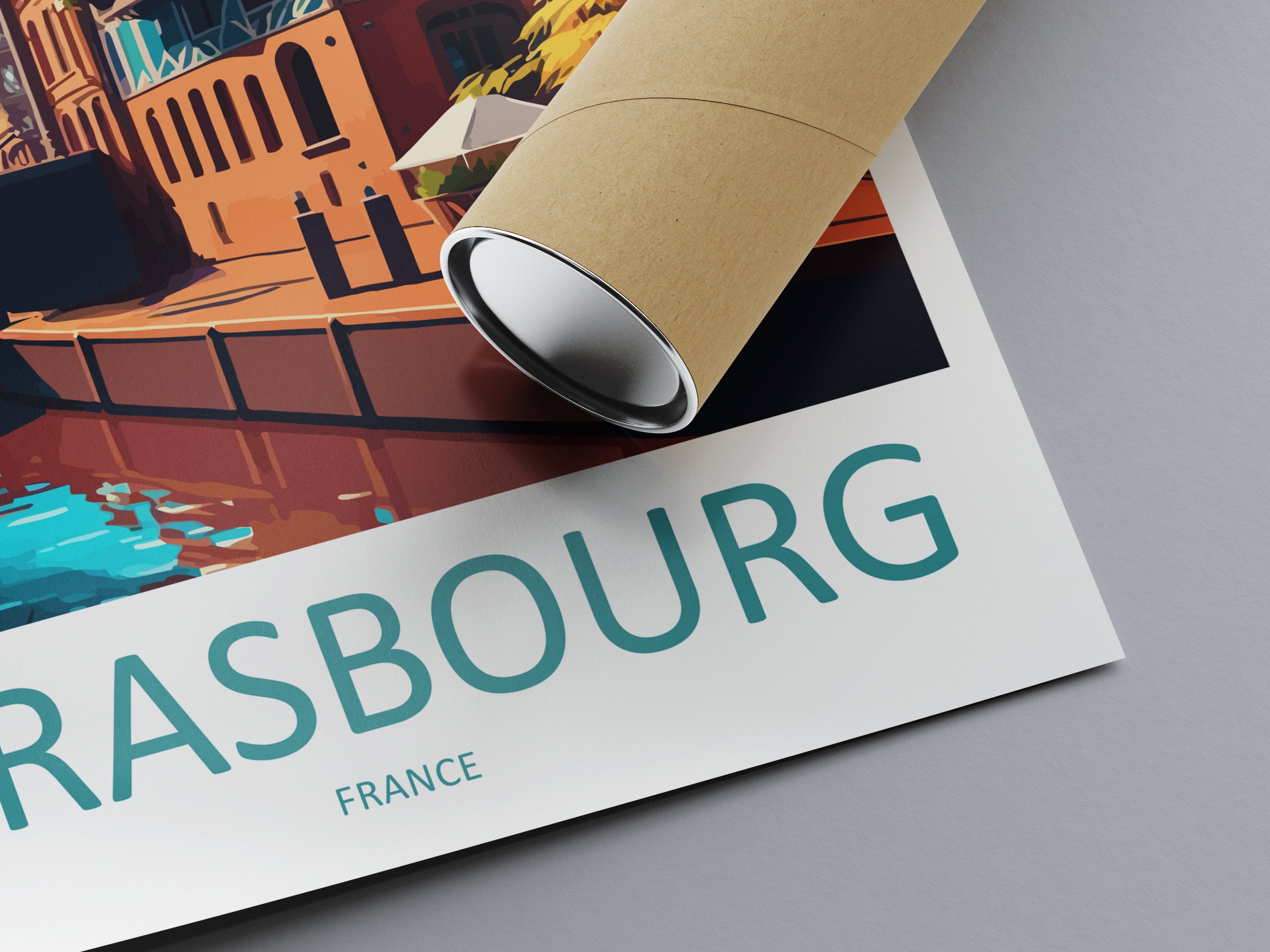 Strasbourg Travel Print Wall Art Strasbourg Wall Hanging Home Decoration Strasbourg France Gift Art Lovers Wall Art Print Art Strasbourg Art