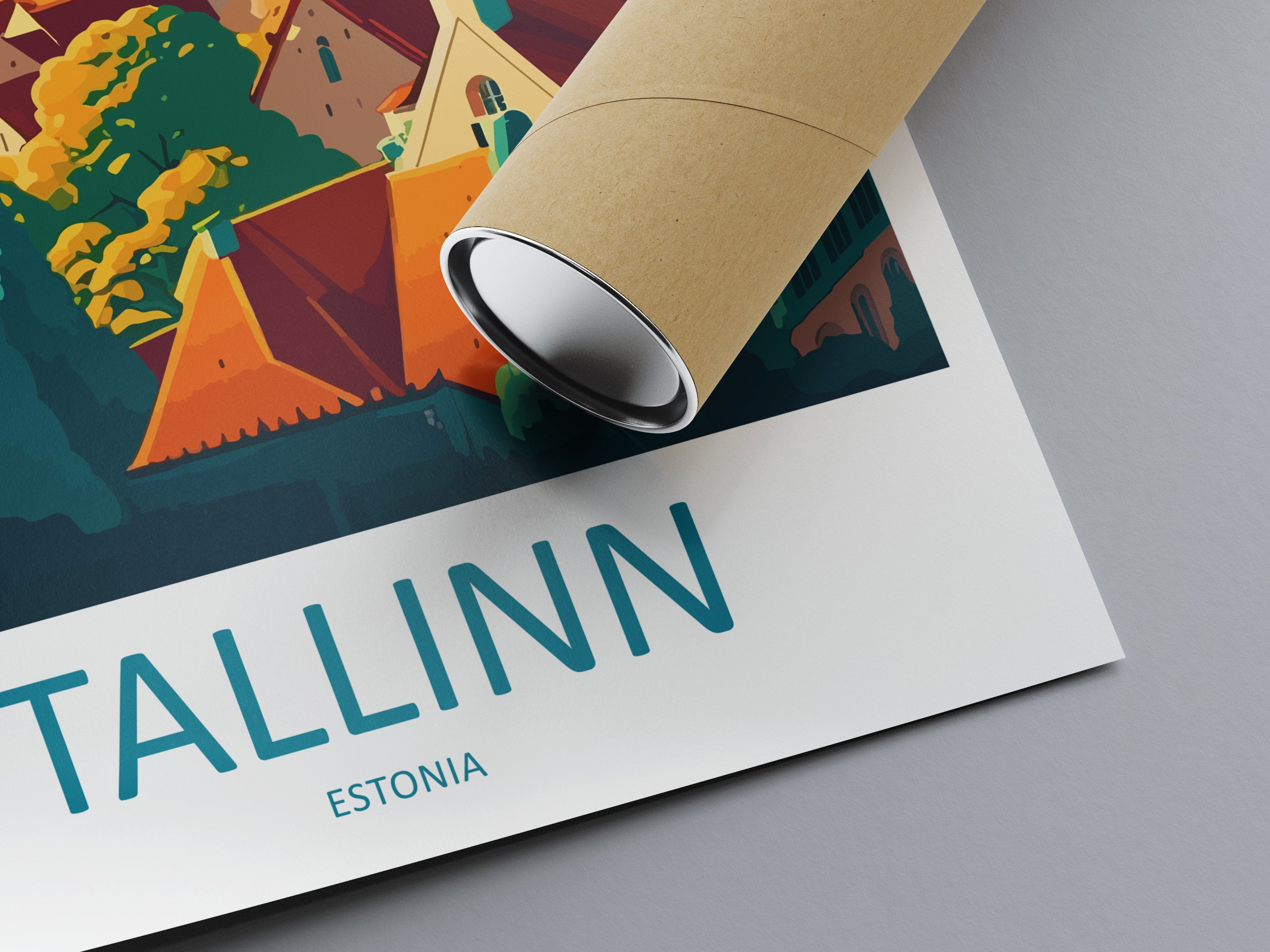 Tallinn Travel Print Tallinn Home Décor Estonia Art Print Tallinn Wall Print For Estonia Gift Wall Hanging Estonia Artwork Décor Poster