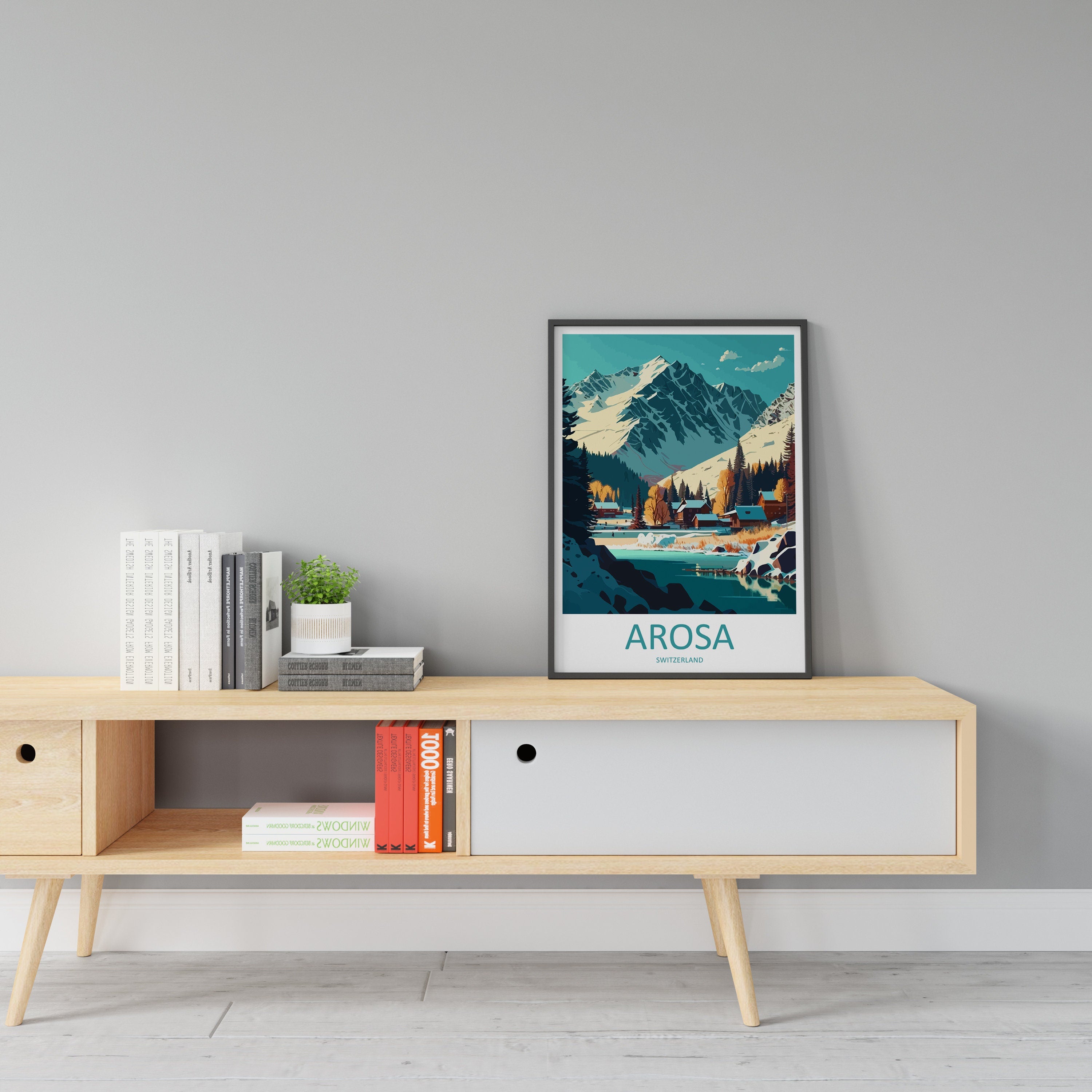 Arosa Print Arosa Home Décor Switzerland Art Print Arosa Wall Print For Switzerland Gift Wall Hanging Arosa Swiss Home Decor Arosa Artwork