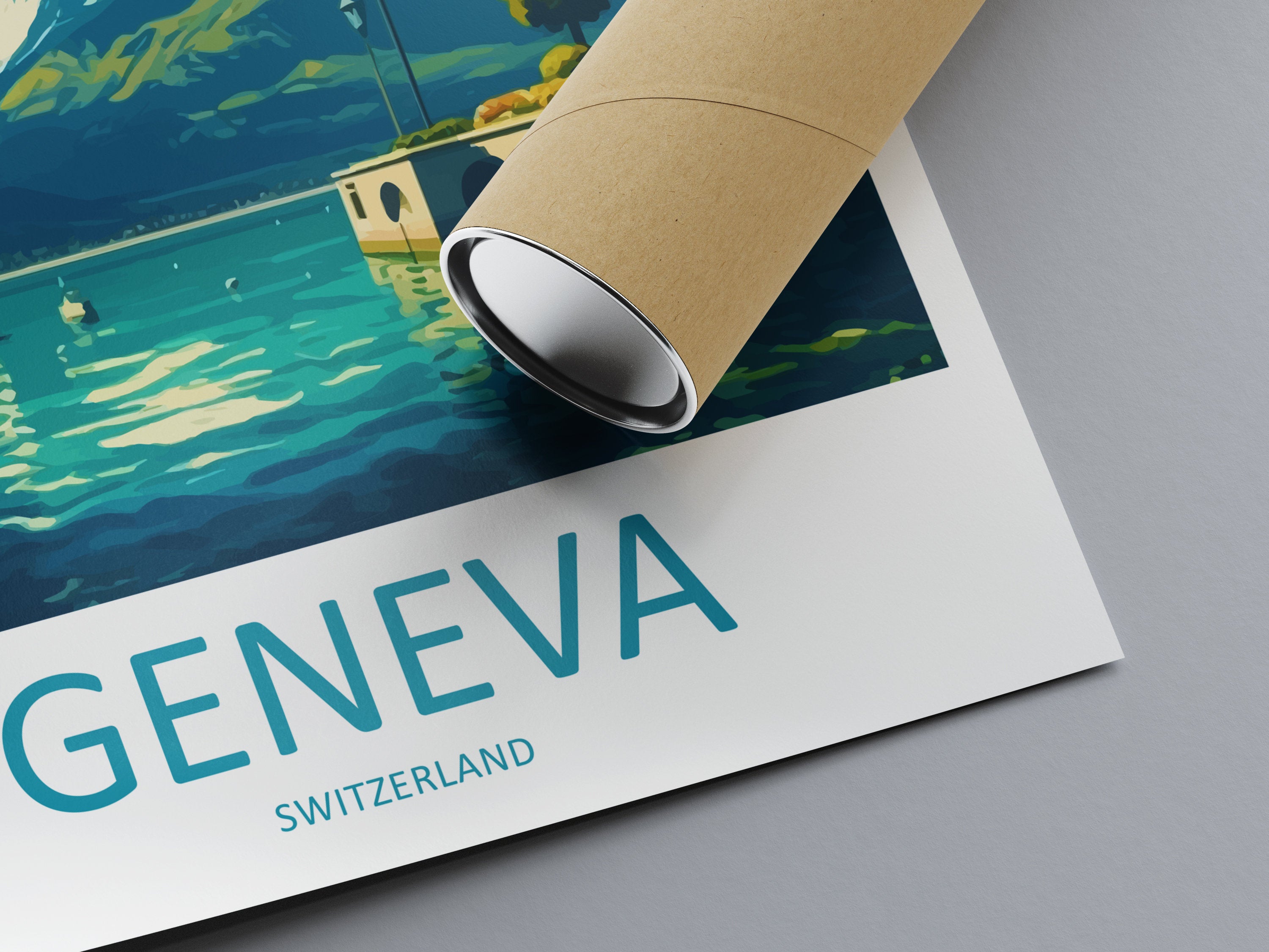 Geneva Print Geneva Home Décor Switzerland Art Print Geneva Wall Print For Switzerland Gift Wall Hanging Switzerland Artwork Geneva Poster