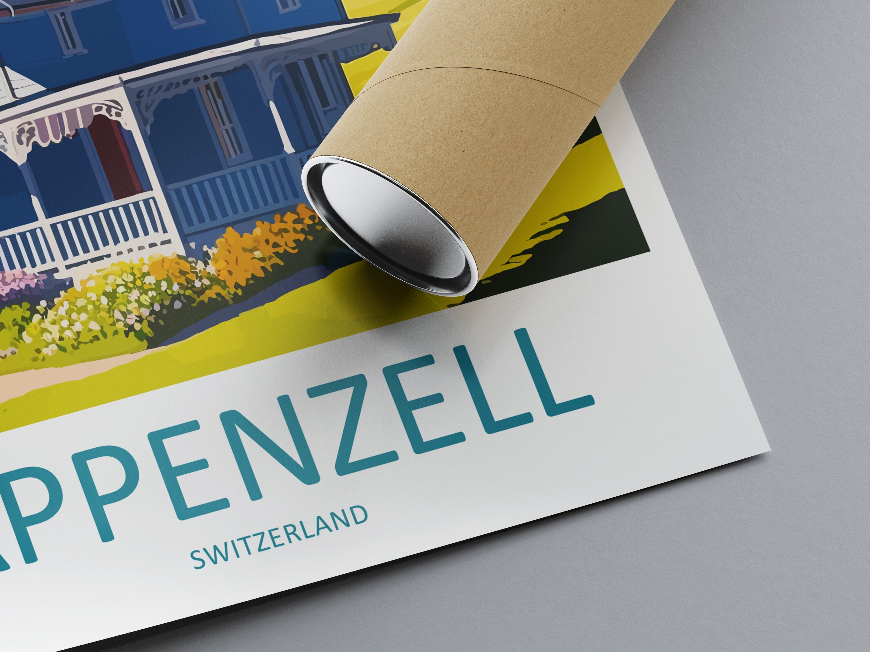 Appenzell Print Appenzell Home Décor Switzerland Art Print Appenzell Wall Print For Switzerland Gift Wall Hanging Appenzell Home Décor Art