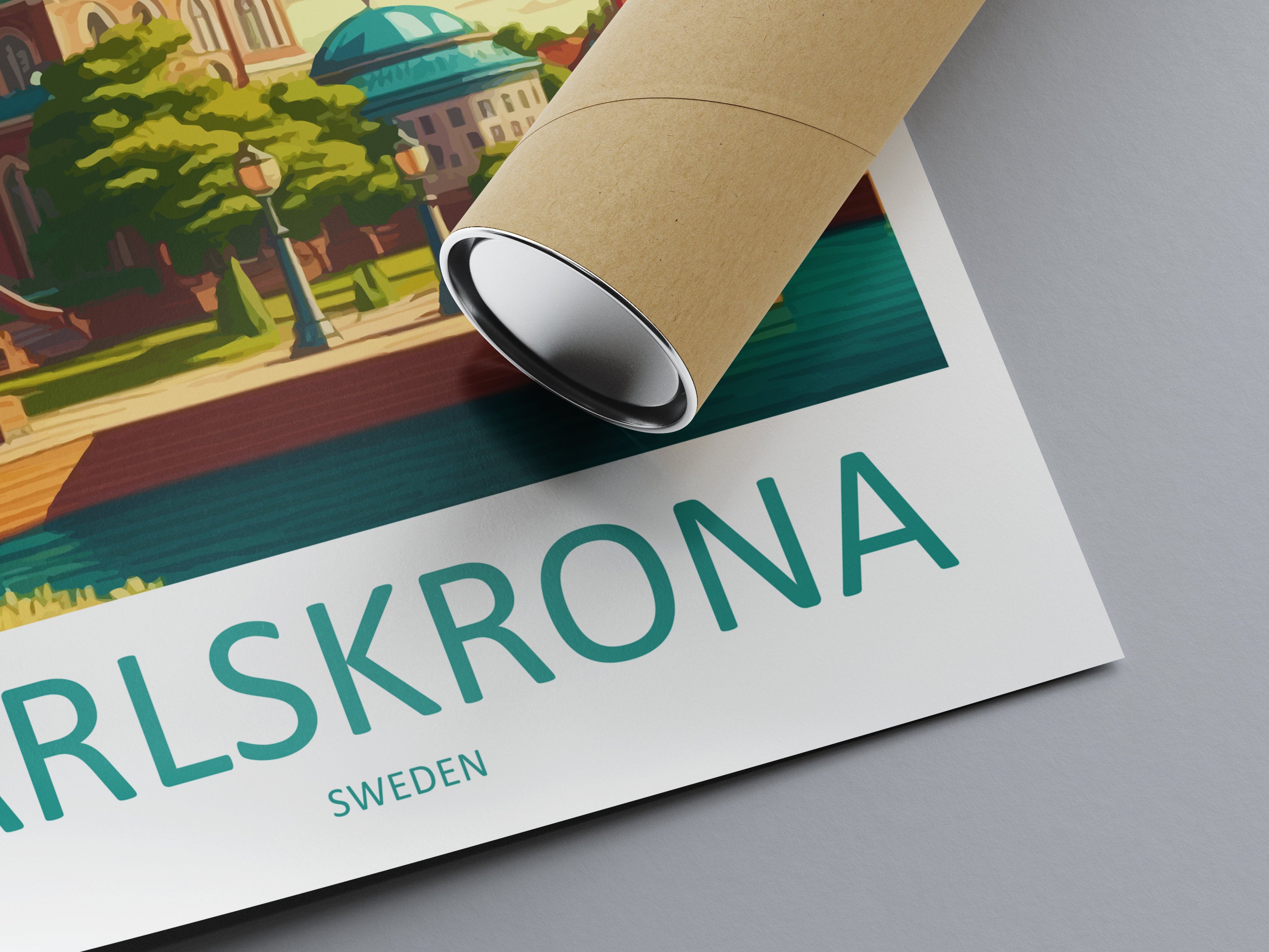 Karlskrona Travel Print Travel Gift Karlskrona Wall Hanging Poster For Swedish Travel Décor Wall Art For Travel Gift Wall Art Karlskrona Art