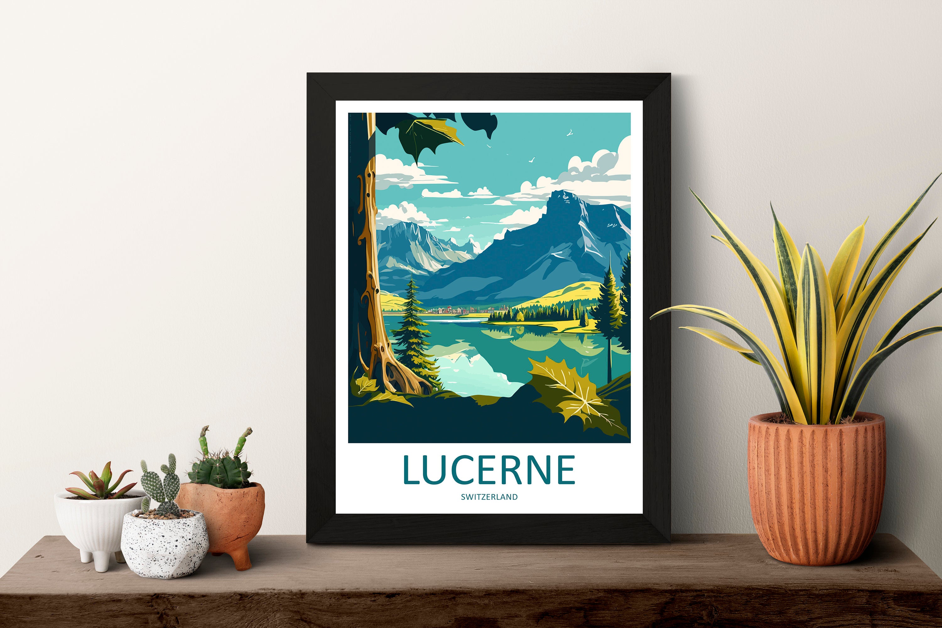 Lucerne Print Lucerne Home Décor Switzerland Art Print Lucerne Wall Print For Switzerland Gift Wall Hanging Lucerne Home Decor Art Lucerne