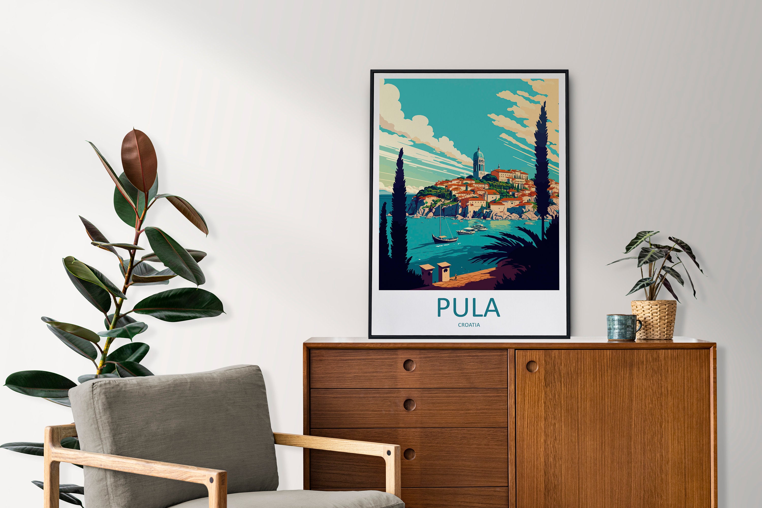 Pula Print Pula Home Decor Art Print Pula Wall Art Croatia Travel Souvenir Wall Hanging Pula Landmark Travel Poster Pula Gift For Art Lovers