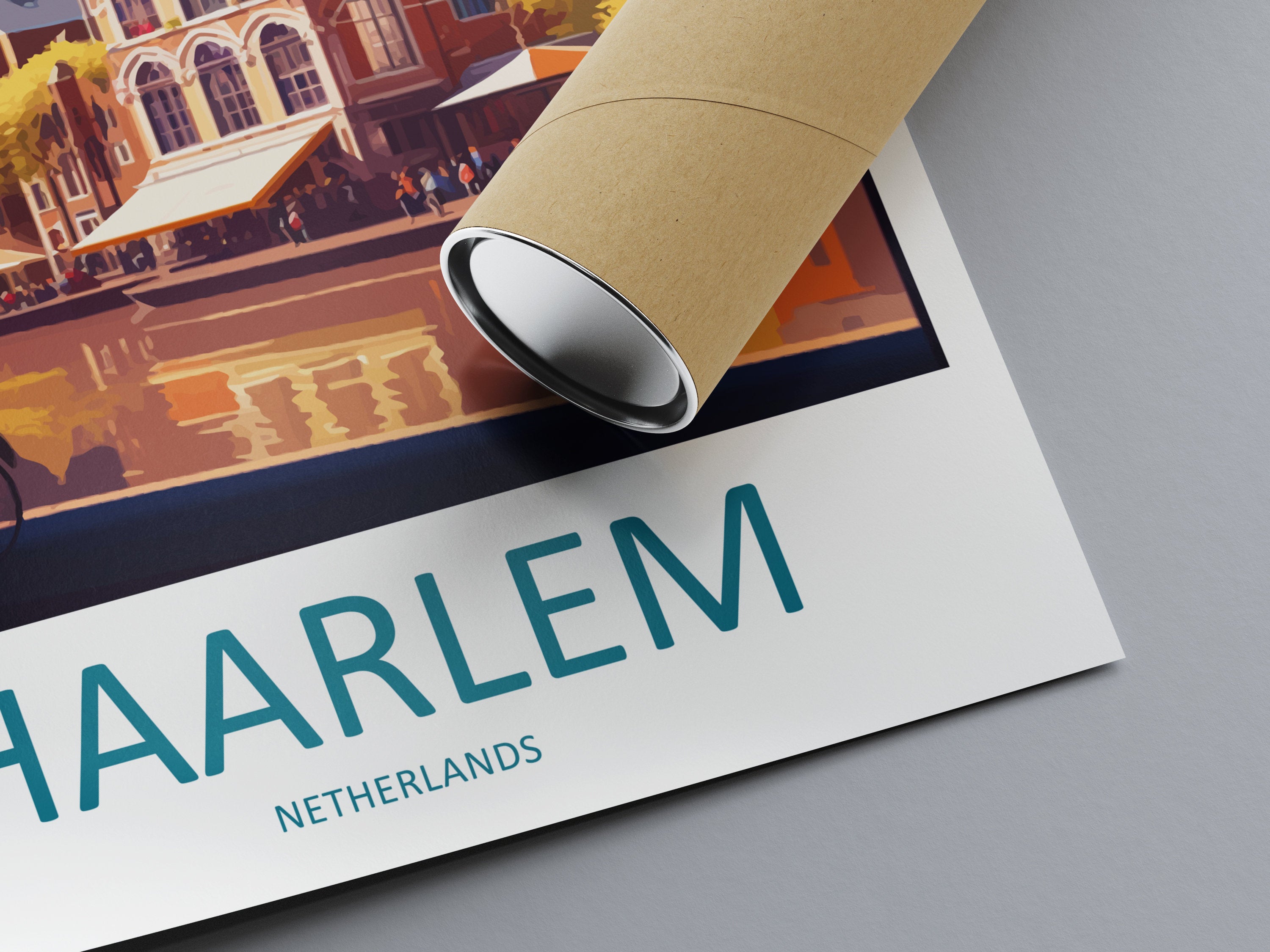 Haarlem Travel Print Haarlem Home Décor Haarlem Art Print Haarlem Wall Print For Netherlands Haarlem Gift For Haarlem Wall Art Netherlands