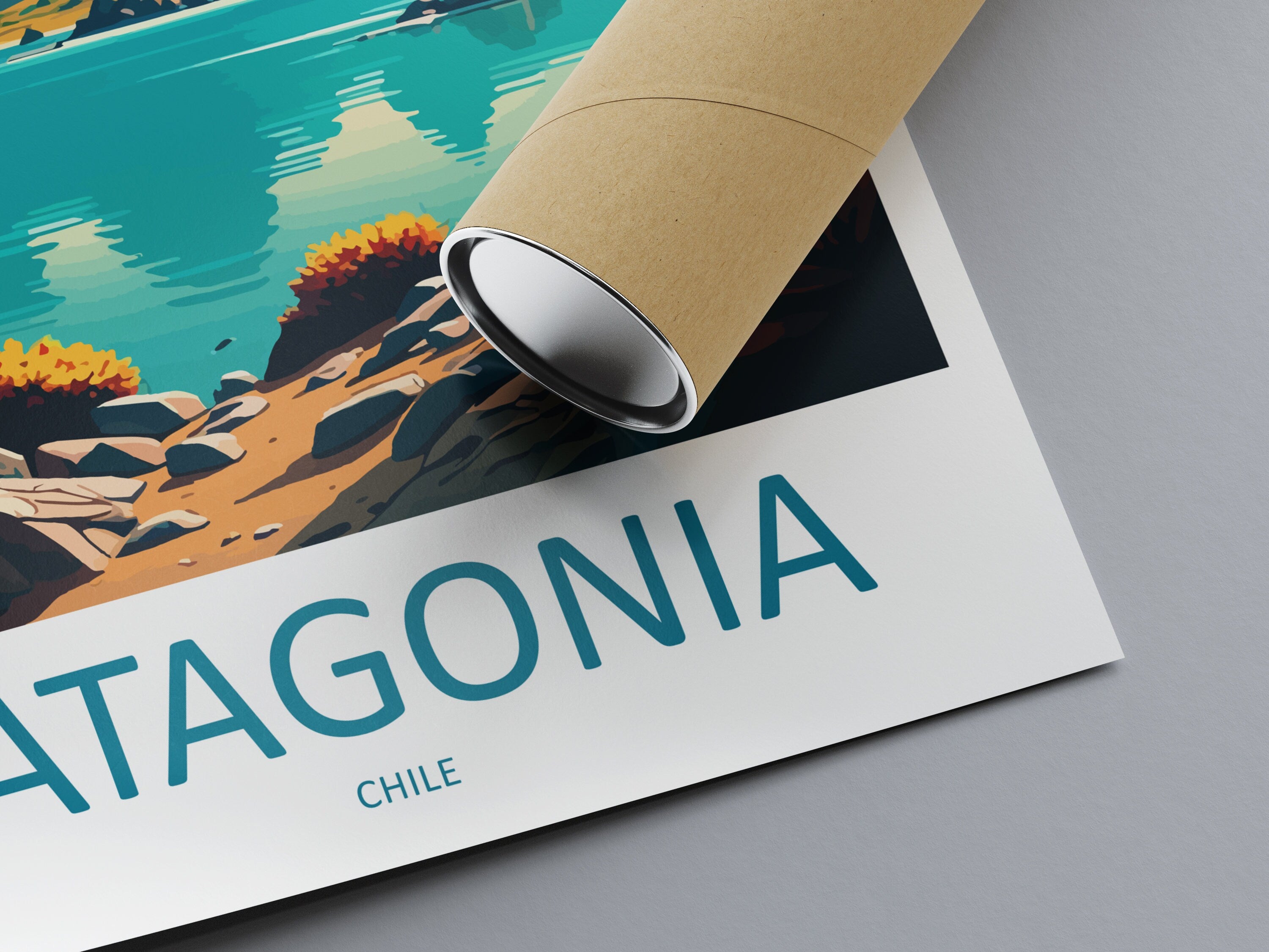 Patagonia Travel Print Wall Art Patagonia Wall Hanging Home Decoration Patagonia Gift Art Lovers Wall Art Print Art Patagonia Wall Print