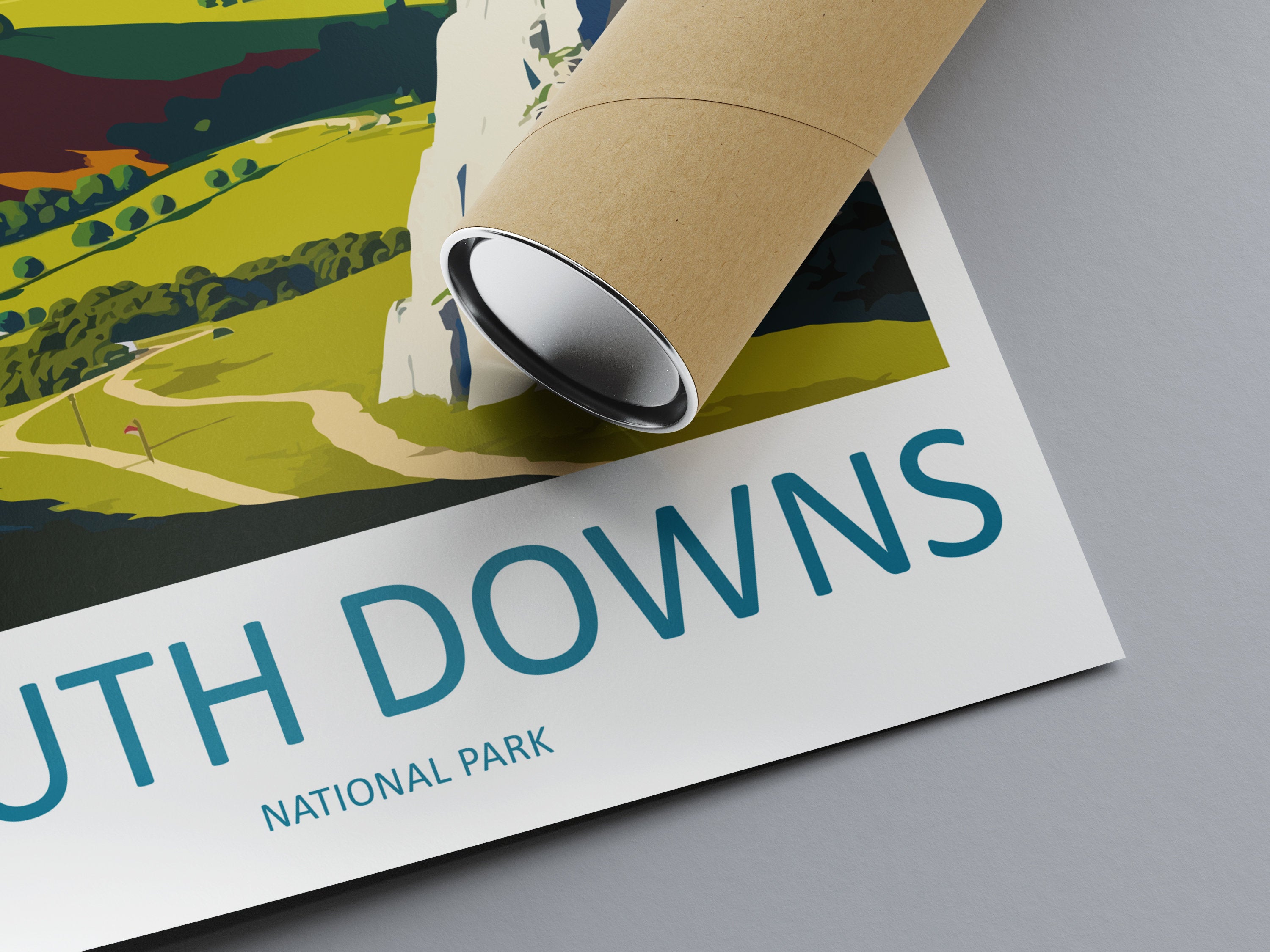 South Downs Travel Print Wall Art South Downs Wall Hanging Home Decor National Park Gift South Downs Lovers National Park Wall South Downs