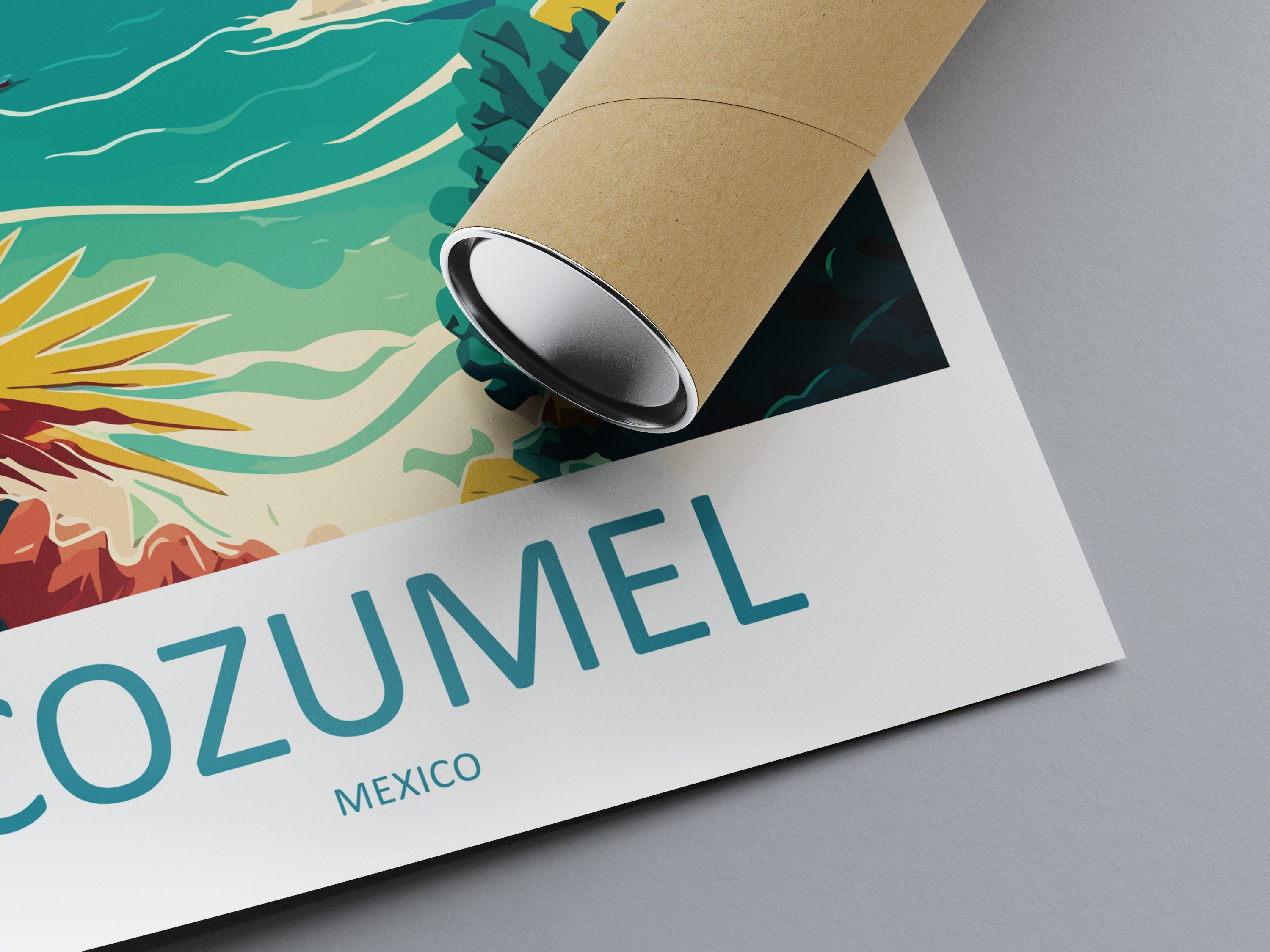 Cozumel Travel Print Wall Art Cozumel Wall Hanging Home Decoration Cozumel Gift Art Lovers Wall Art Print Art Cozumel Wall Hanging Poster