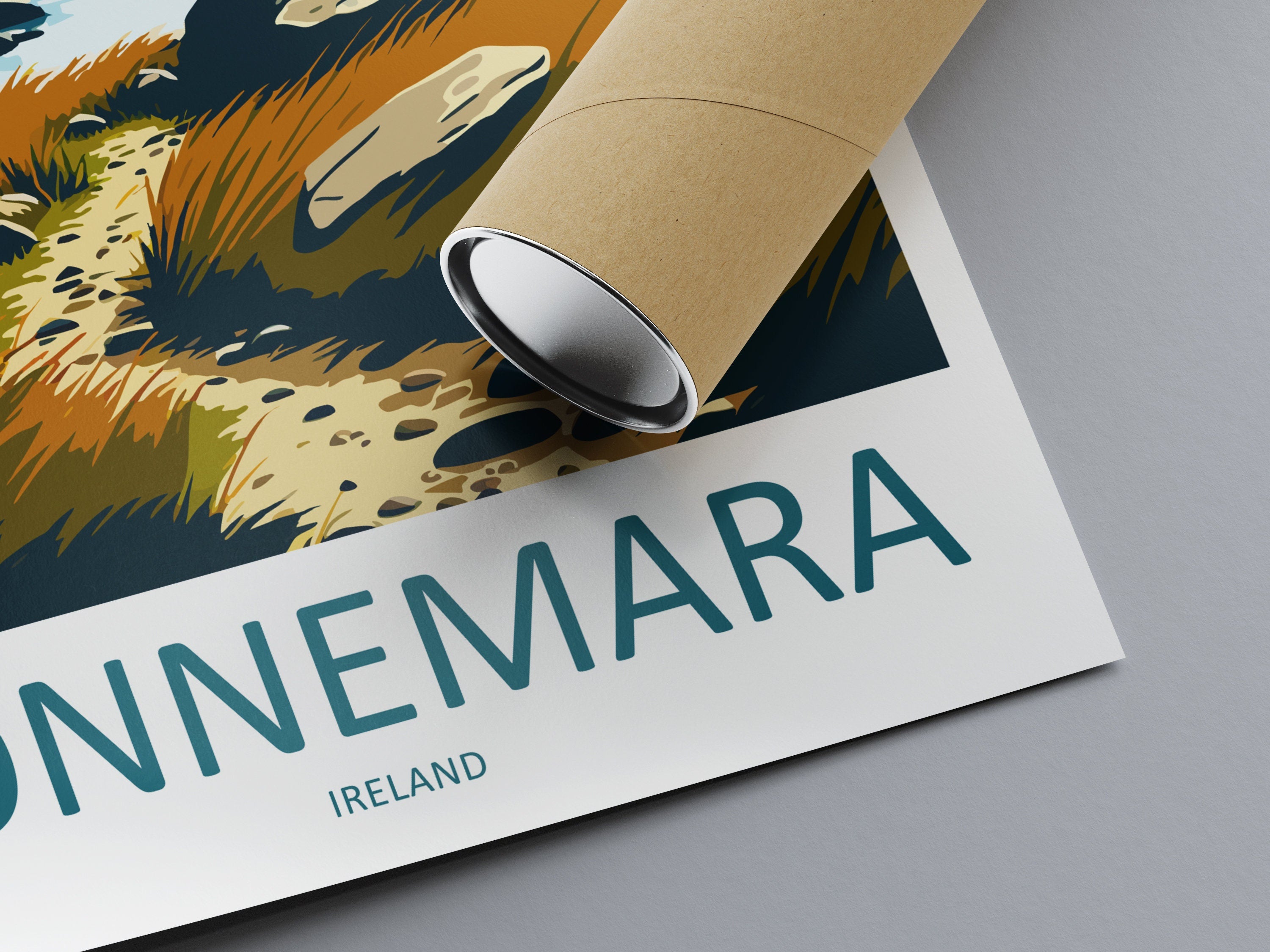 Connemara Travel Print Wall Art Connemara Wall Hanging Home Decoration Connemara Gift Art Lovers Wall Art Print Art Connemara Ireland Print