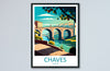 Chaves Travel Print Wall Art Chaves Wall Hanging Home Décor Chaves Gift Art Lovers Portugal Art Lover Gift Chaves Wall Décor Funchal Art