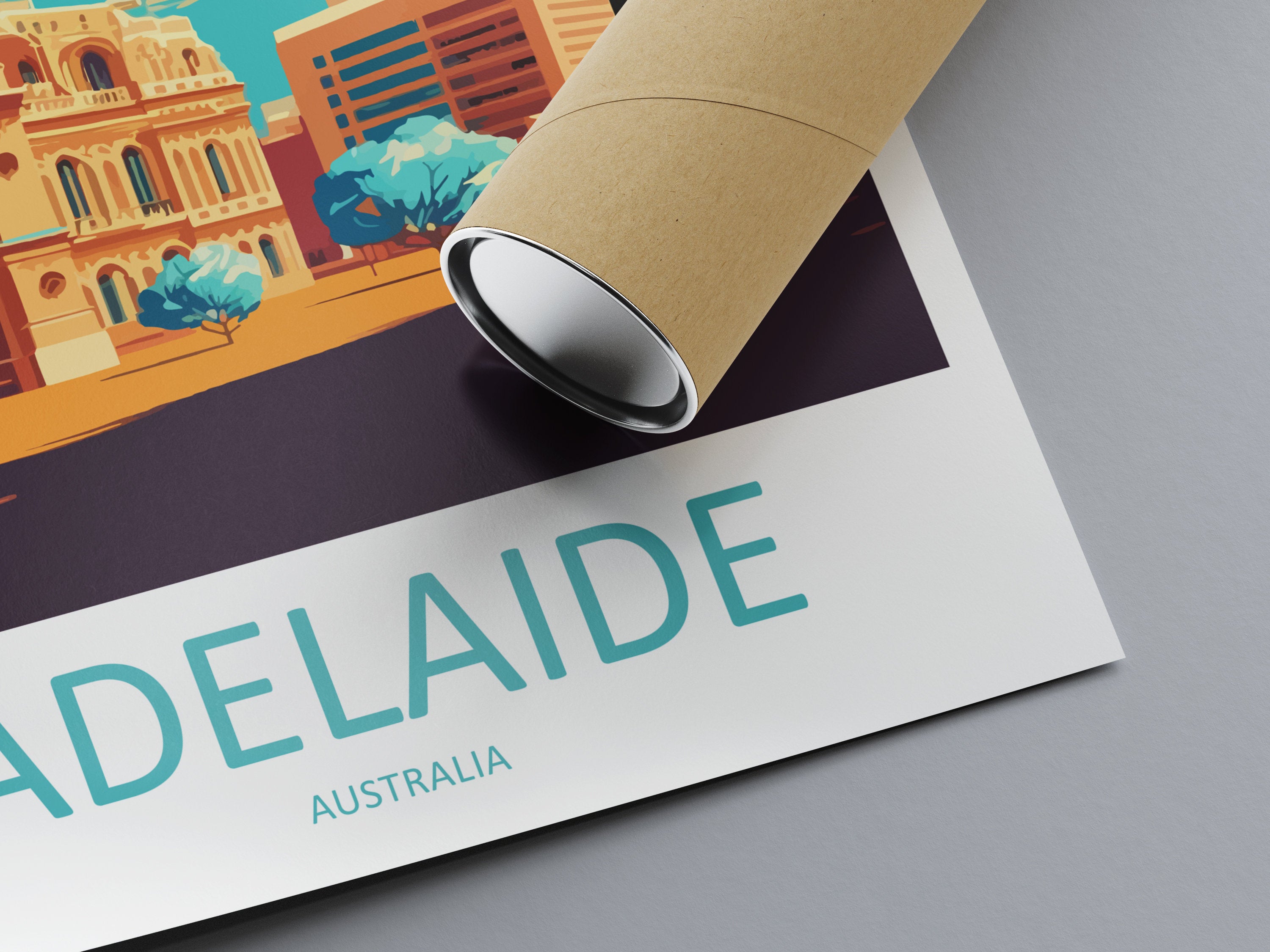 Adelaide Travel Print Wall Art Adelaide Wall Hanging Home Décor Adelaide Gift Art Lovers Wall Art Australia Travel Print Adelaide Travel Art