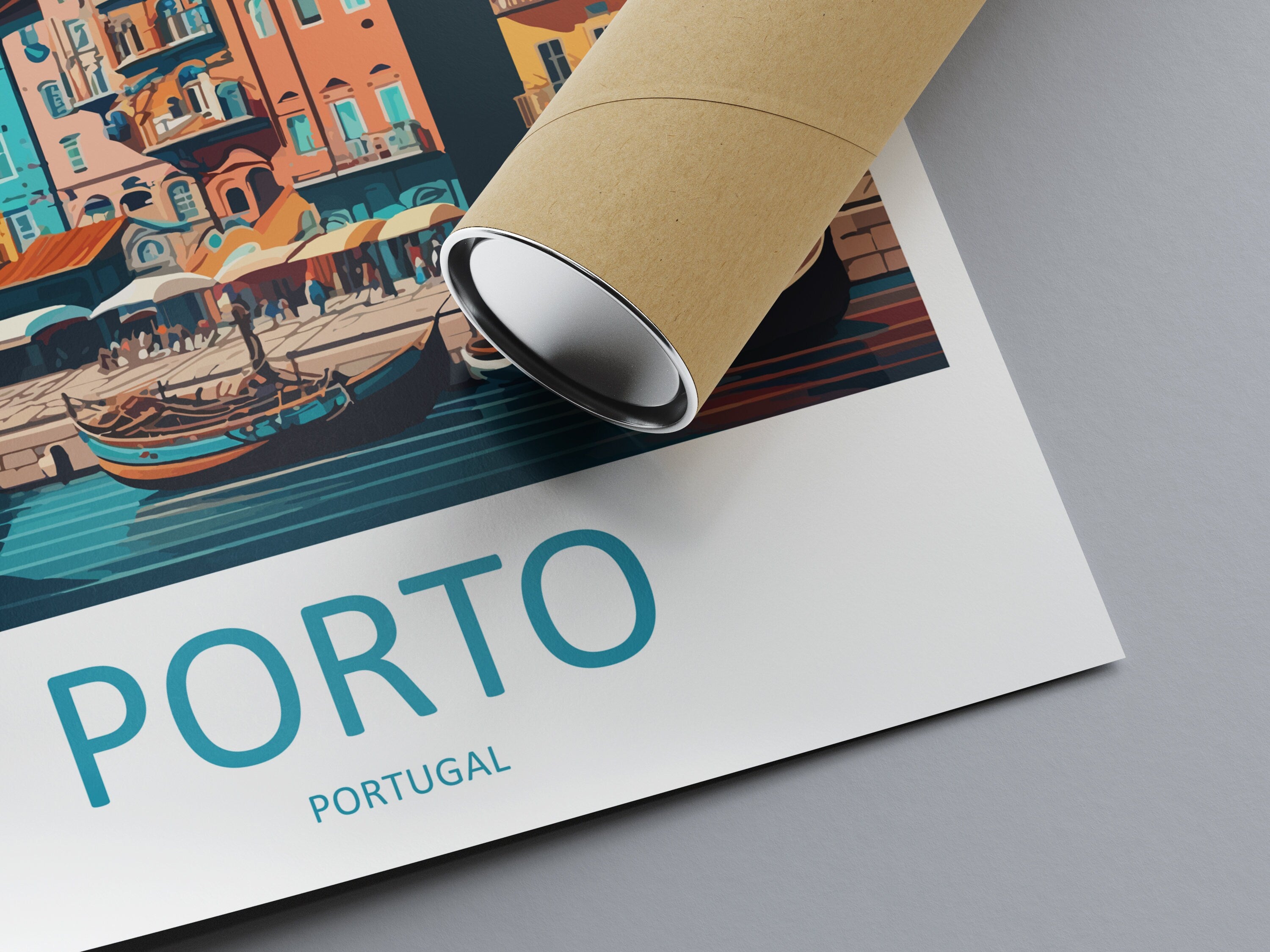 Porto Travel Print Wall Art Porto Wall Hanging Home Décor Porto Gift Art Lovers Portugal Art Lover Gift Porto Wall Décor Porto Travel Art