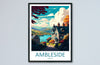 Ambleside Travel Print Wall Art Ambleside Wall Hanging Home Décor Ambleside Gift Art Lovers England Art Lover Gift Ambleside Travel Poster