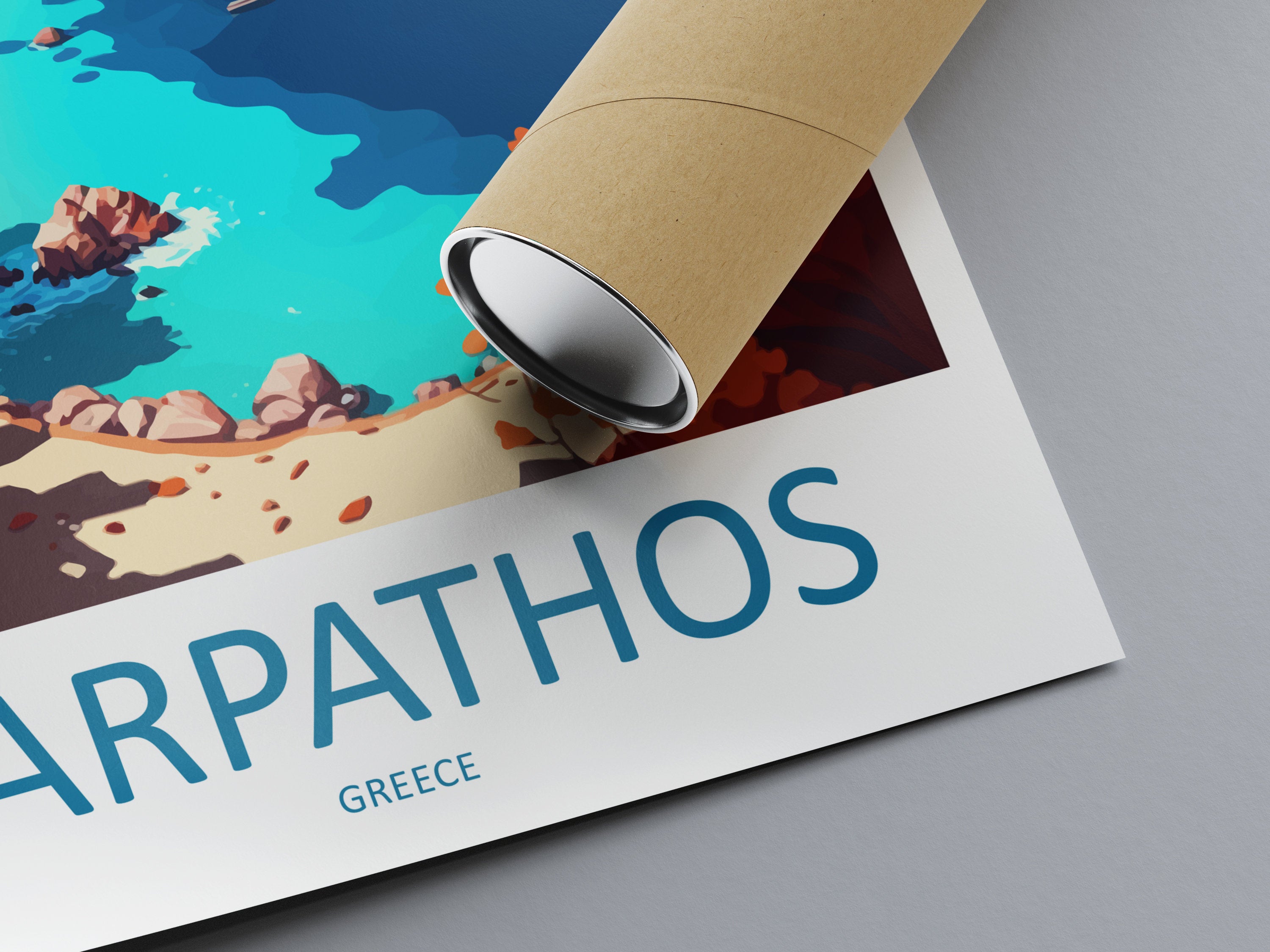 Karpathos Travel Print Wall Art Karpathos Greece Wall Hanging Home Decoration Karpathos Gift Art Lovers Wall Art Print Karpathos Greece Art