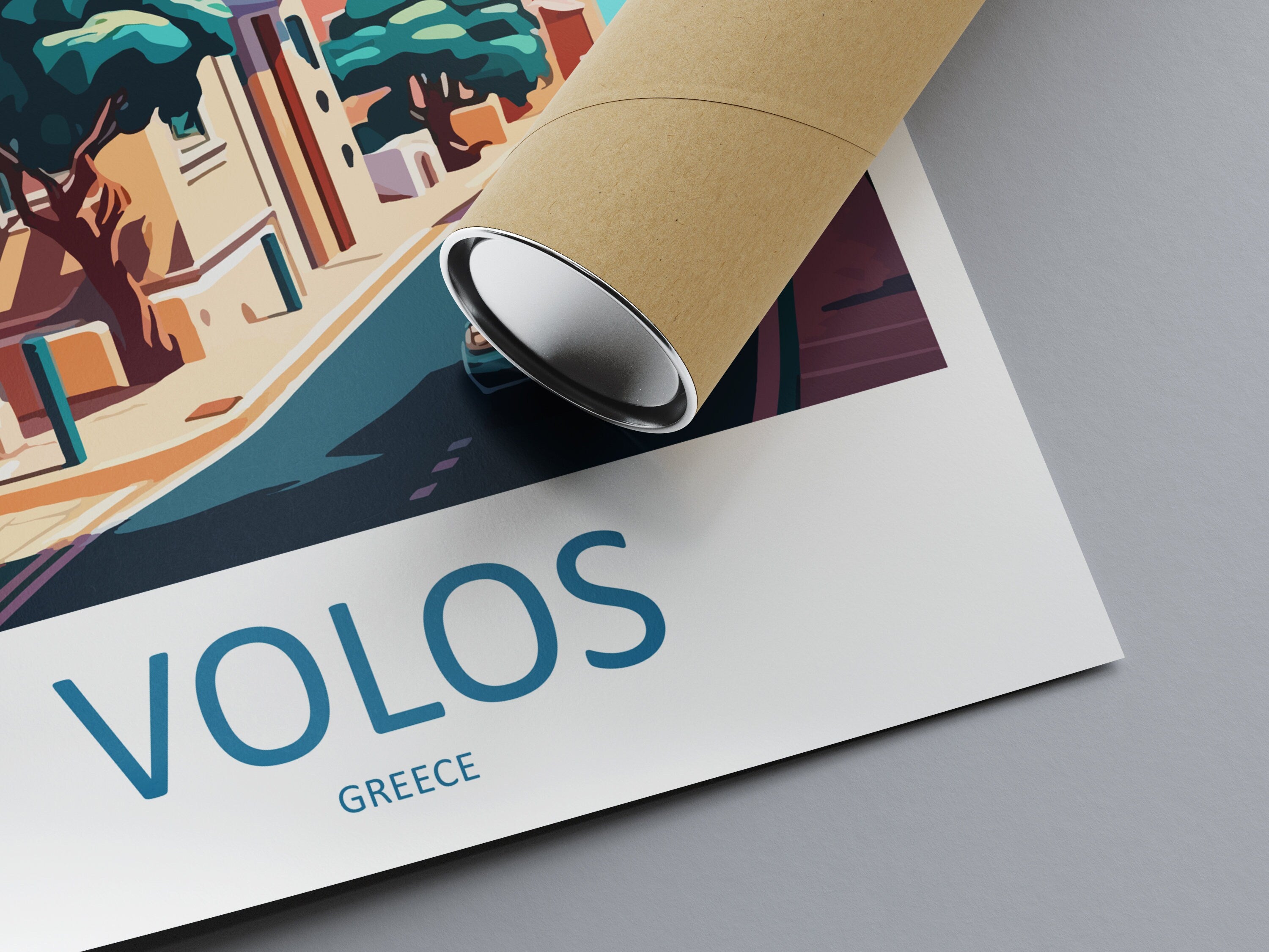 Volos Travel Print Wall Art Volos Greece Wall Hanging Home Decor Volos Gift Art Lovers Wall Art Print Volos Greece Wall Art Poster