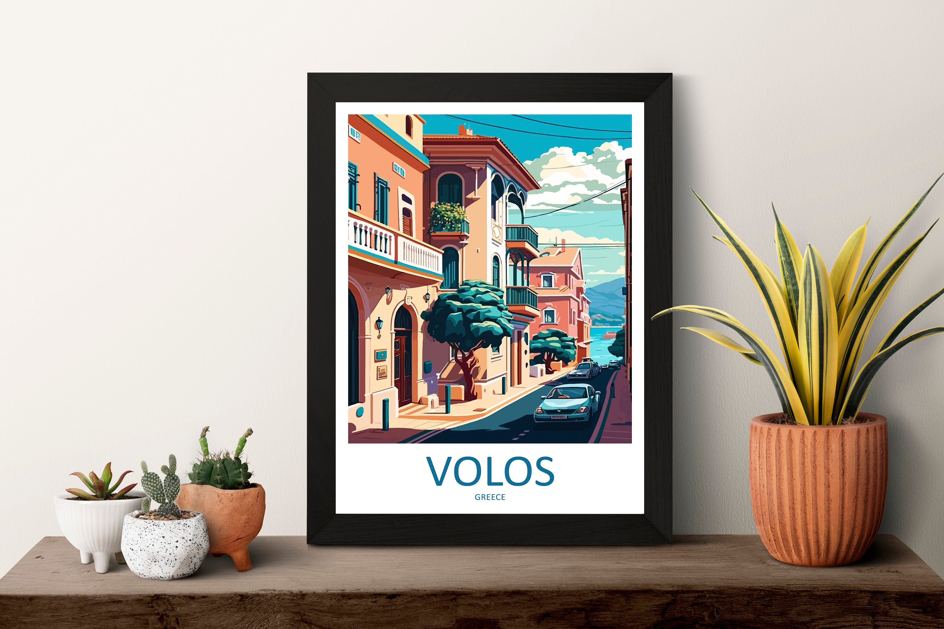 Volos Travel Print Wall Art Volos Greece Wall Hanging Home Decor Volos Gift Art Lovers Wall Art Print Volos Greece Wall Art Poster