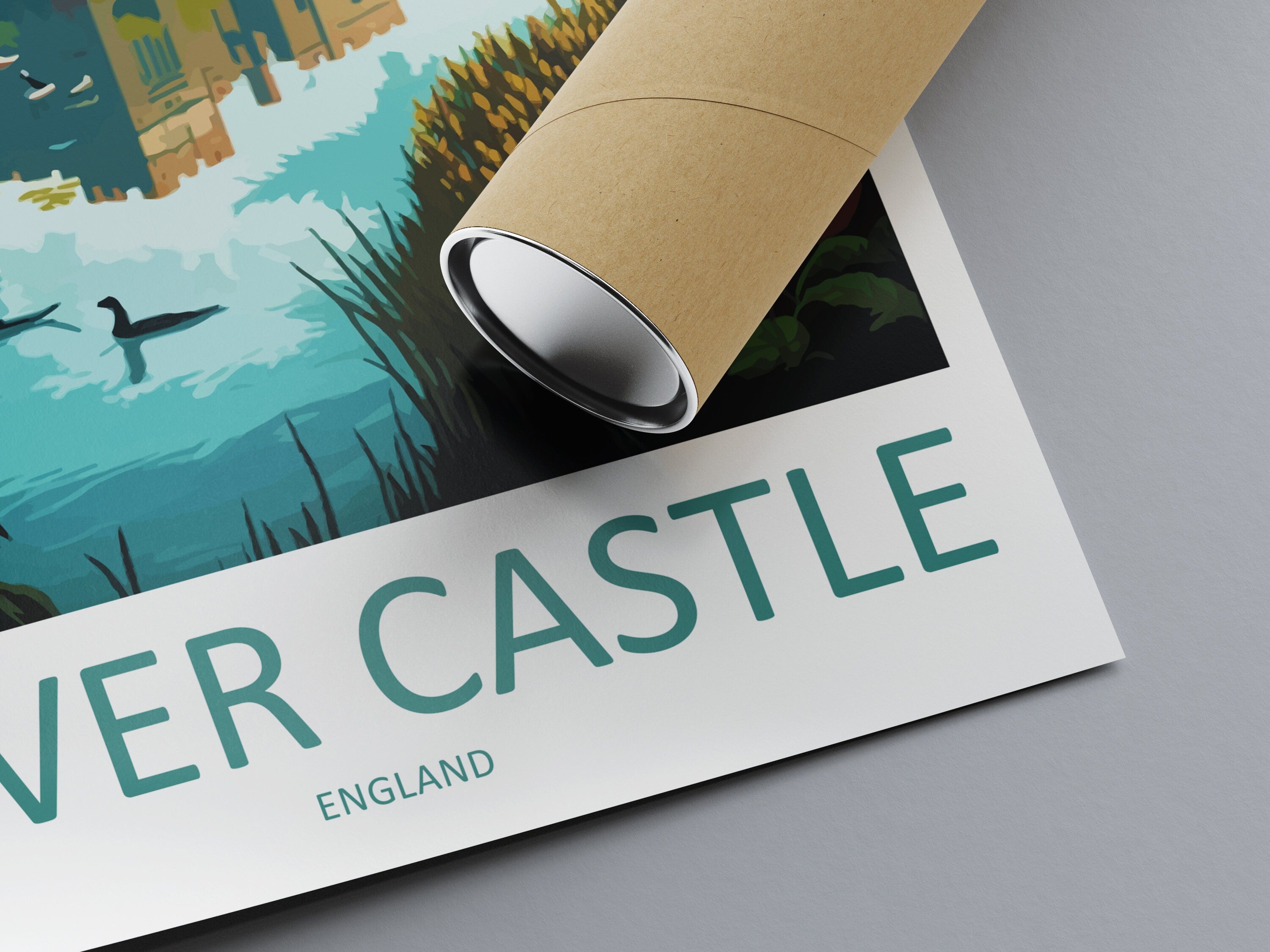 Hever Castle Travel Print Wall Art Hever Castle Wall Hanging Home Décor Hever Castle Gift Art Lovers England Art Lover Gift Hever Castle Art