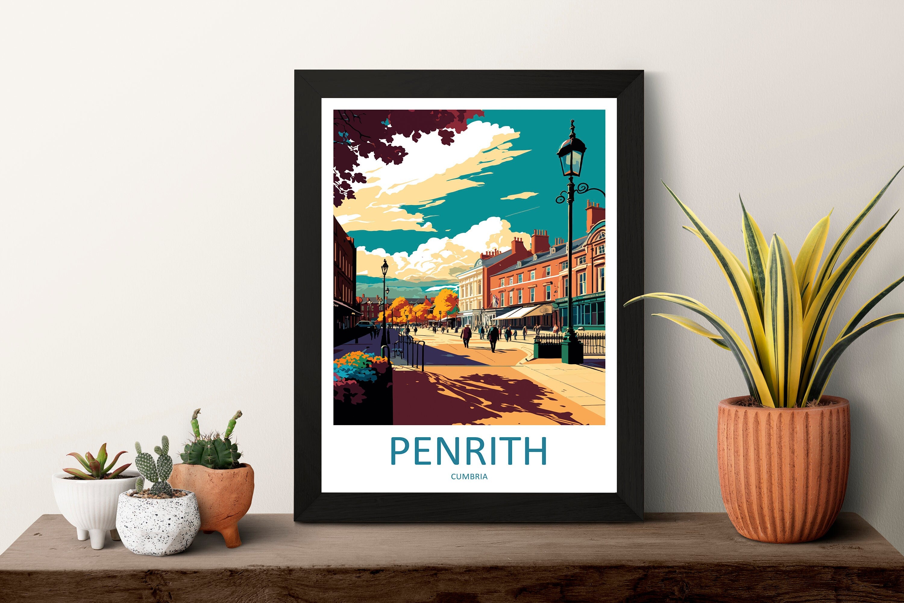 Penrith Travel Print Wall Art Penrith Wall Hanging Home Decoration Penrith Gift Art Lovers Wall Art Print Art Penrith Travel Art