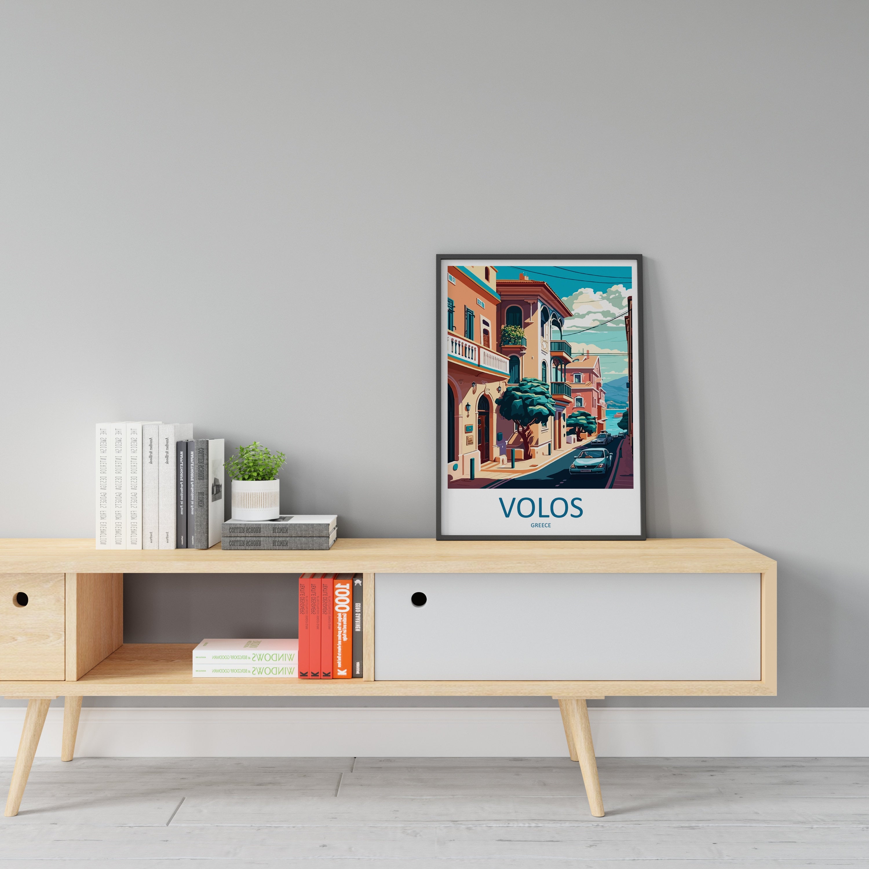 Volos Travel Print Wall Art Volos Greece Wall Hanging Home Decor Volos Gift Art Lovers Wall Art Print Volos Greece Wall Art Poster