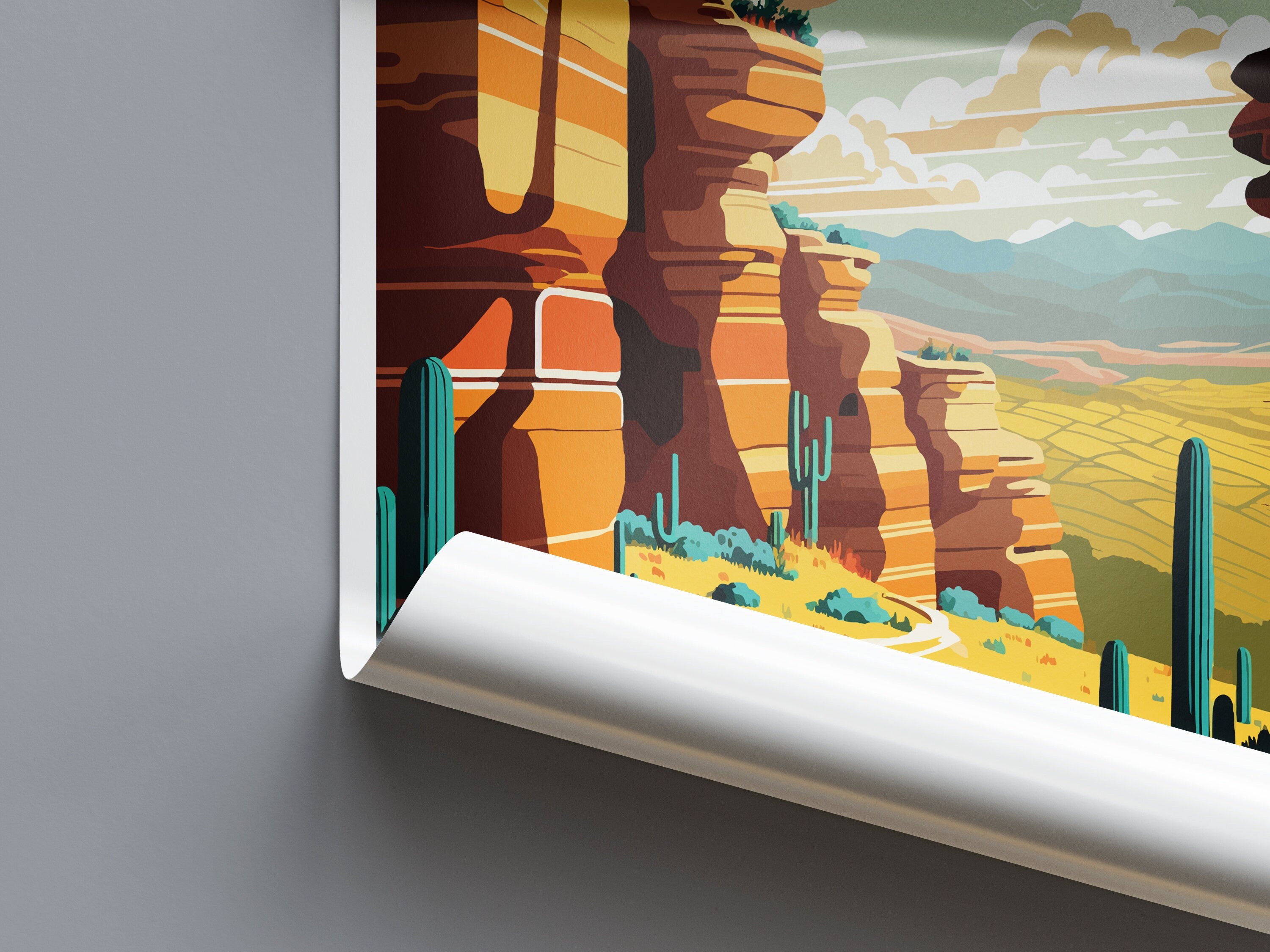 Mesa Verde National Park Travel Print Wall Art Mesa Verde Wall Hanging Home Décor Mesa Verde Gift Art Lovers Colorado Art Gift Lover Print