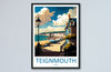 Teignmouth Travel Print Wall Art Teignmouth Wall Hanging Home Décor Teignmouth Gift Art Lovers England Art Lover Gift Teignmouth Art