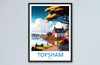Topsham Travel Print Wall Art Topsham Wall Hanging Home Décor Topsham Gift Art Lovers England Art Lover Gift Topsham Art
