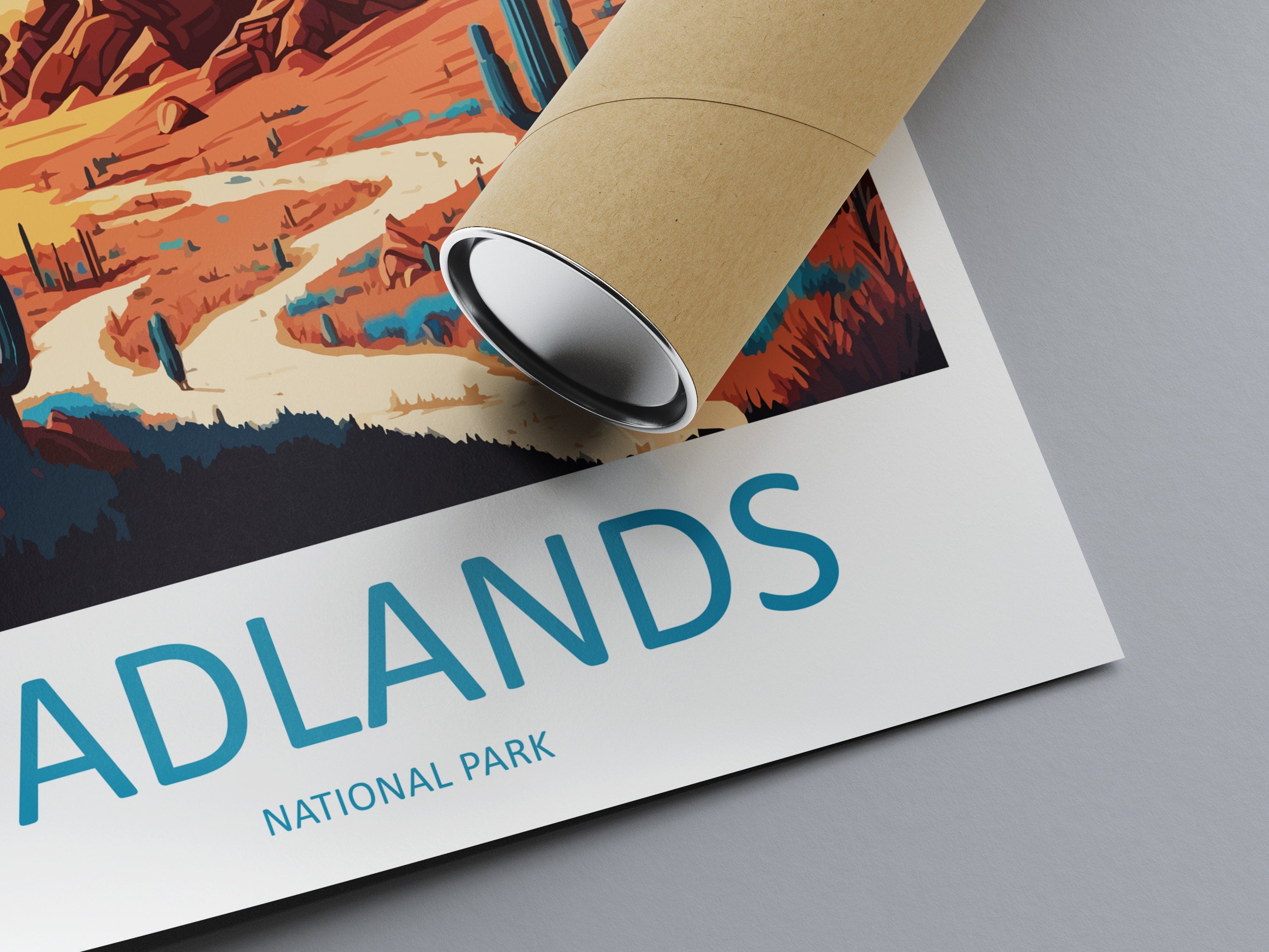 Badlands National Park Travel Print Wall Art Badlands National Park Wall Hanging Home Décor Badlands National Park Gift Art Lovers