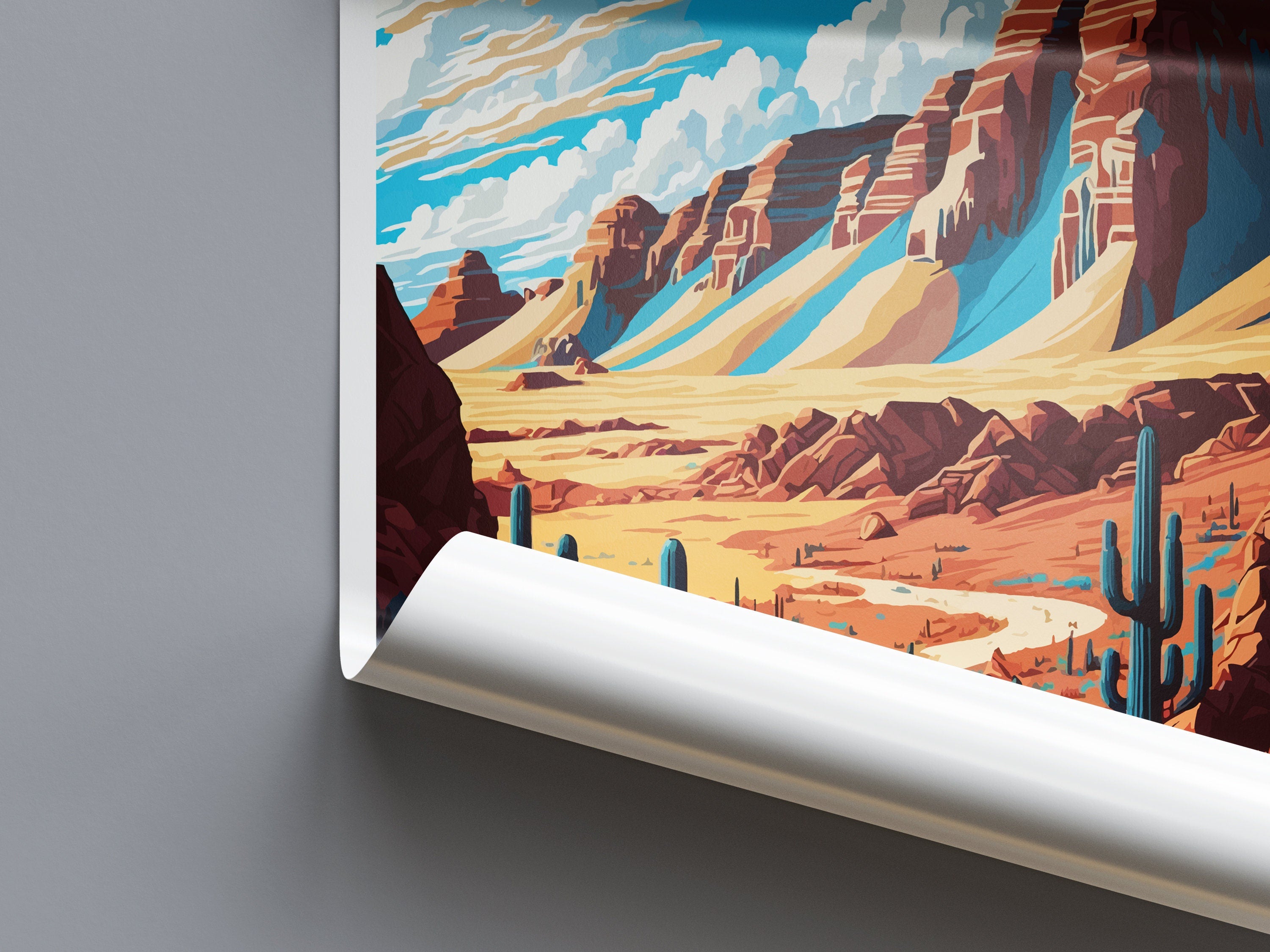 Badlands National Park Travel Print Wall Art Badlands National Park Wall Hanging Home Décor Badlands National Park Gift Art Lovers