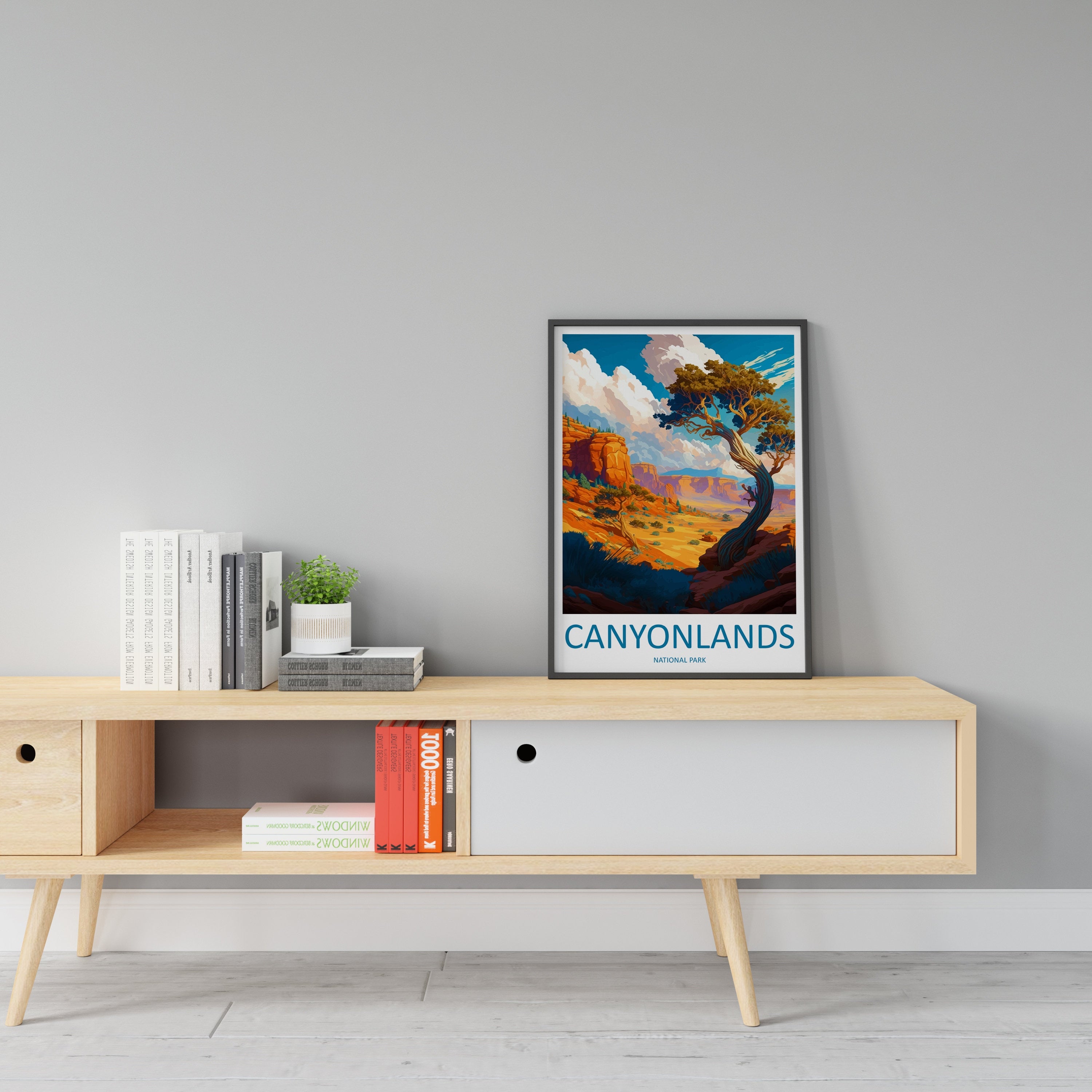 Canyonlands National Park Travel Print Wall Art Canyonlands National Park Wall Hanging Home Décor Canyonlands National Park Gift Art Lovers