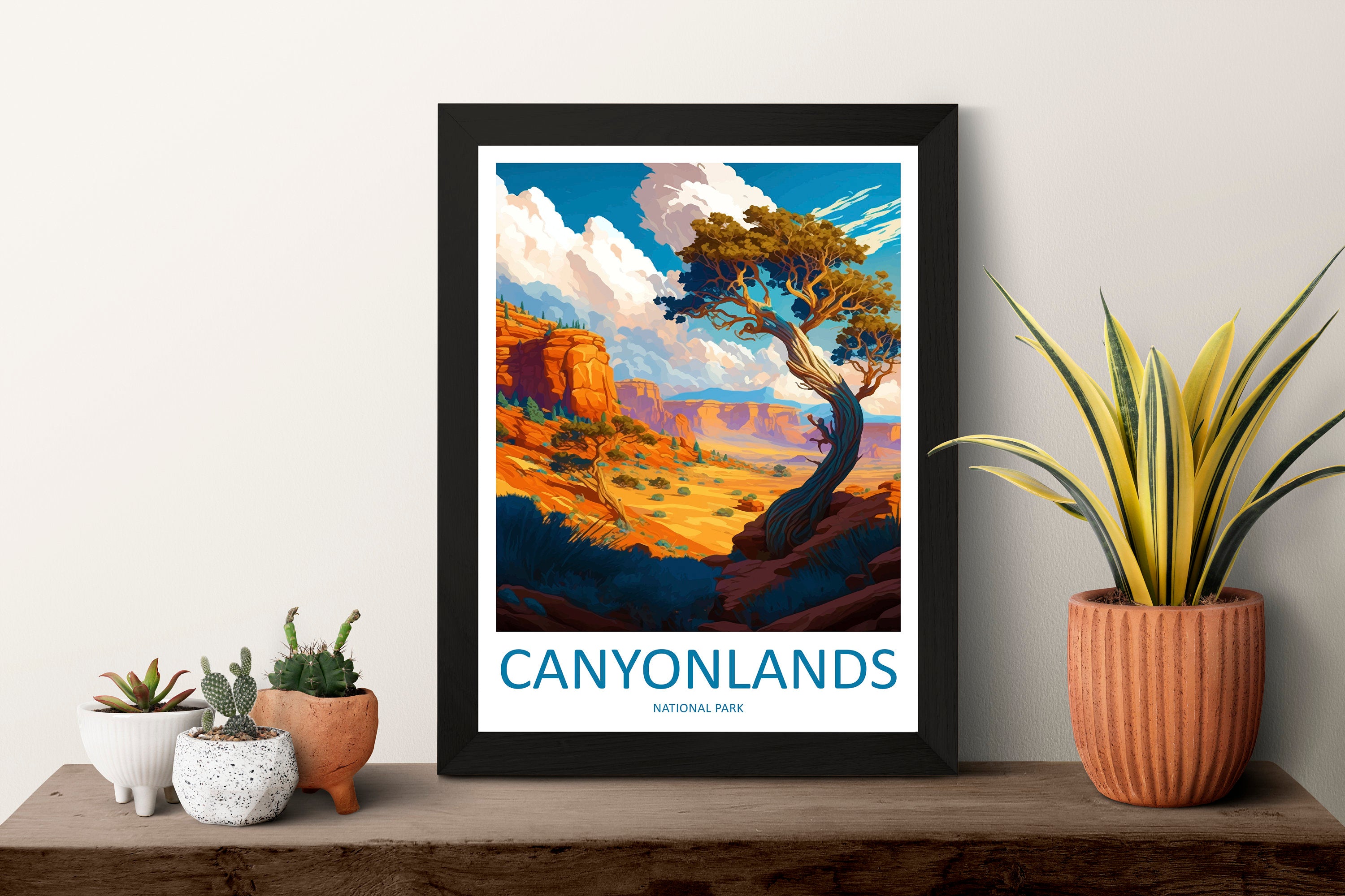 Canyonlands National Park Travel Print Wall Art Canyonlands National Park Wall Hanging Home Décor Canyonlands National Park Gift Art Lovers