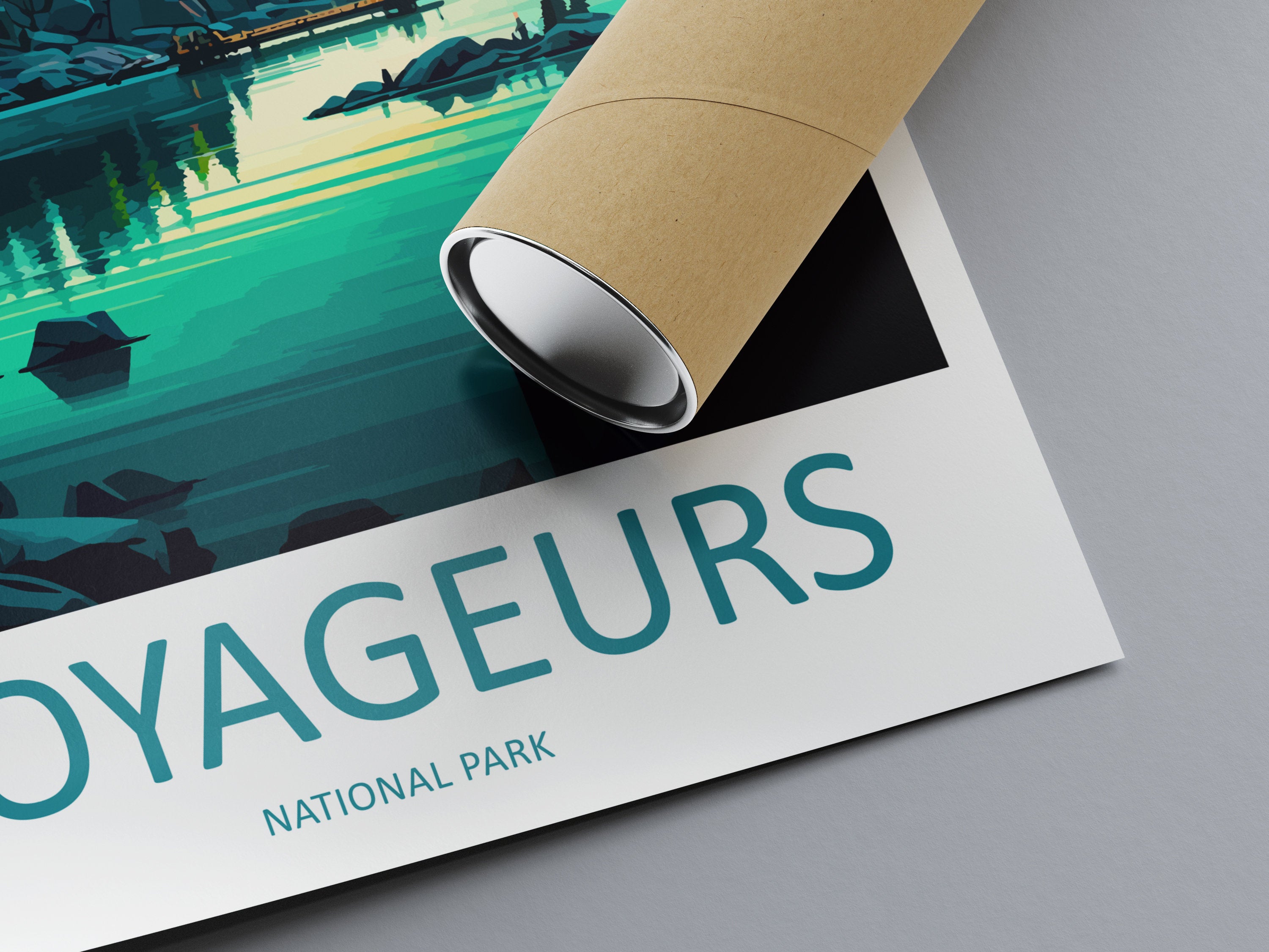 Voyageurs National Park Travel Print Wall Art Voyageurs National Park Wall Hanging Home Décor Voyageurs National Park Art Gift Poster