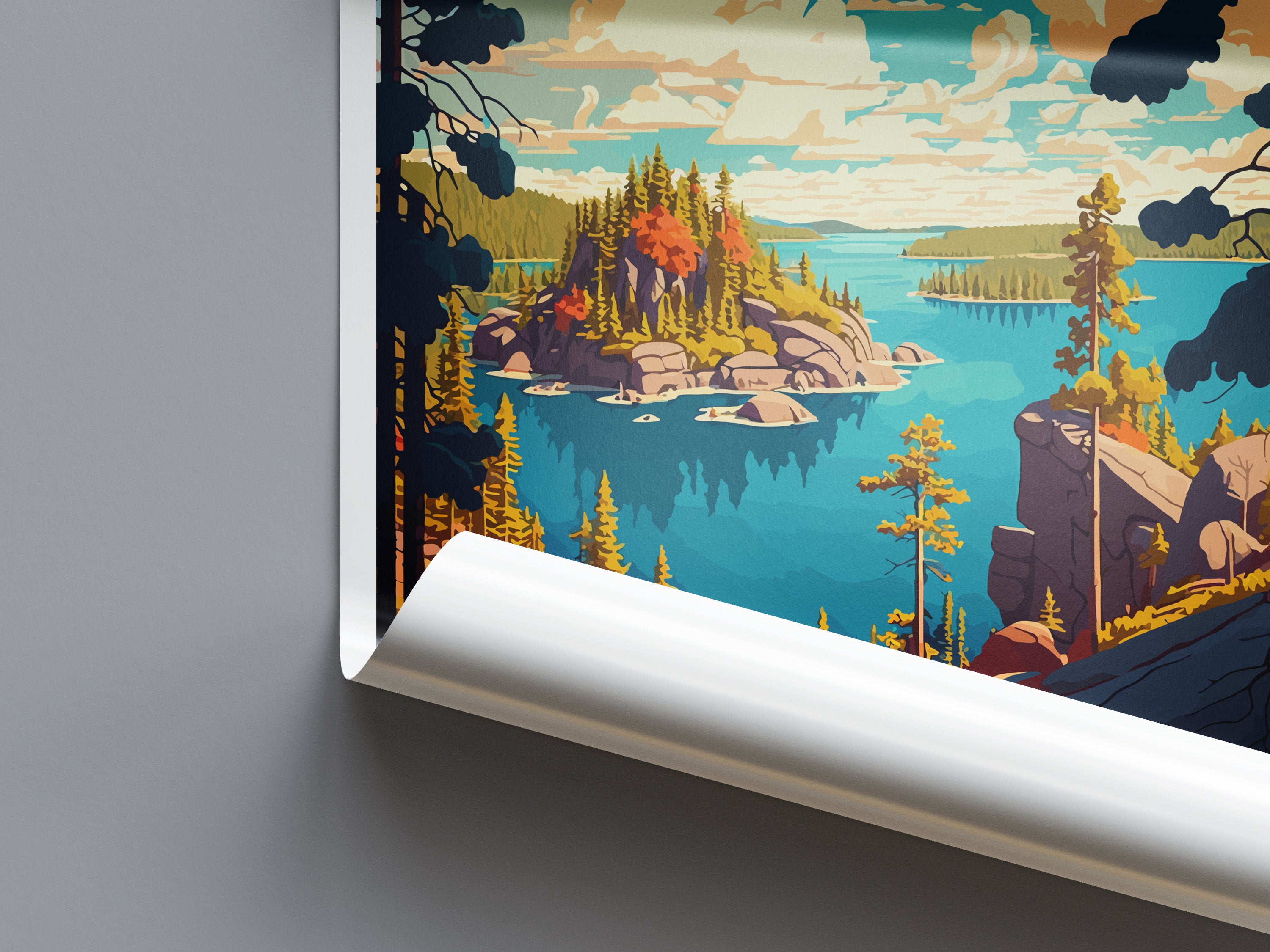 Voyageurs National Park Travel Print Wall Art Voyageurs National Park Wall Hanging Home Décor Voyageurs National Park Art Gift Poster