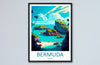 Bermuda Travel Print Wall Art Bermuda Wall Hanging Home Décor Bermuda Gift Art Lovers Wall Art Caribbean Travel Print Bermuda Decor