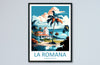 La Romana Travel Print Wall Art La Romana Wall Hanging Home Décor La Romana Gift Art Lovers Wall Art Caribbean Travel Print