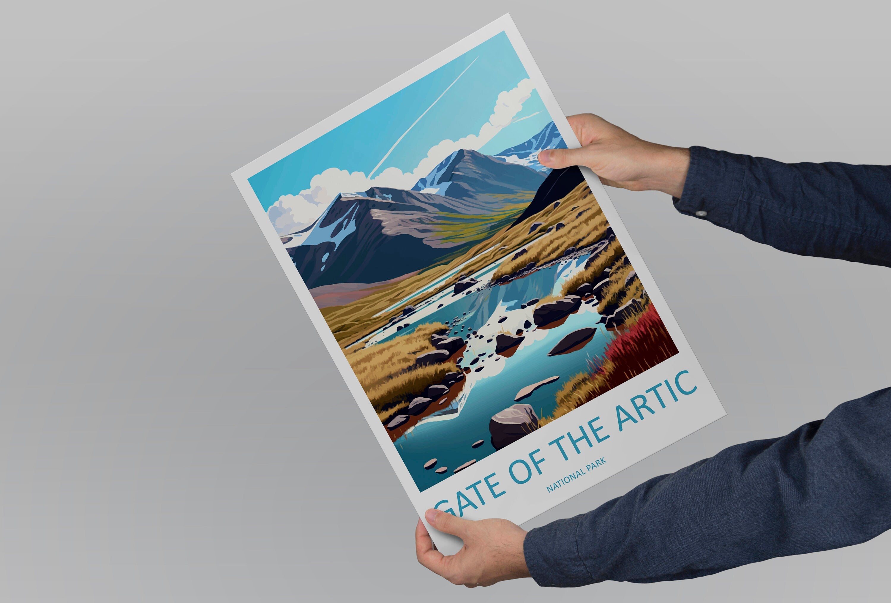 Gate of The Arctic National Park Travel Print Wall Art Gate of The Arctic National Park Wall Hanging Home Décor Gate of The Arctic Park