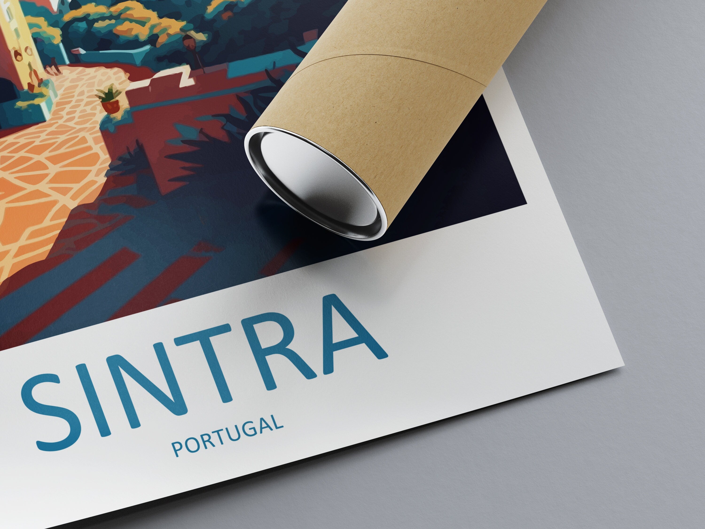 Sintra Travel Print Wall Art Sintra Wall Hanging Home Décor Sintra Gift Art Lovers Portugal Art Lover Gift Sintra Wall Décor