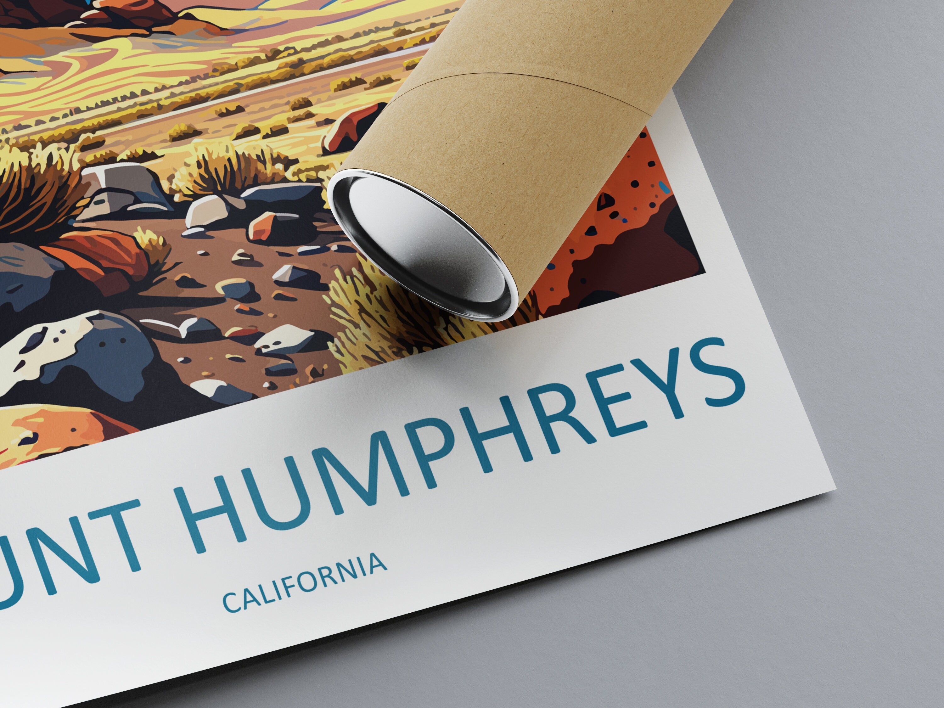 Mount Humphreys Travel Print Wall Art Mount Humphreys Wall Hanging Home Décor Mount Humphreys Gift Art Lovers California Art Lover Gift