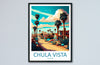 Chula Vista Travel Print Wall Art Chula Vista Wall Hanging Home Décor Chula Vista Gift Art Lovers California Art Lover Gift California Art