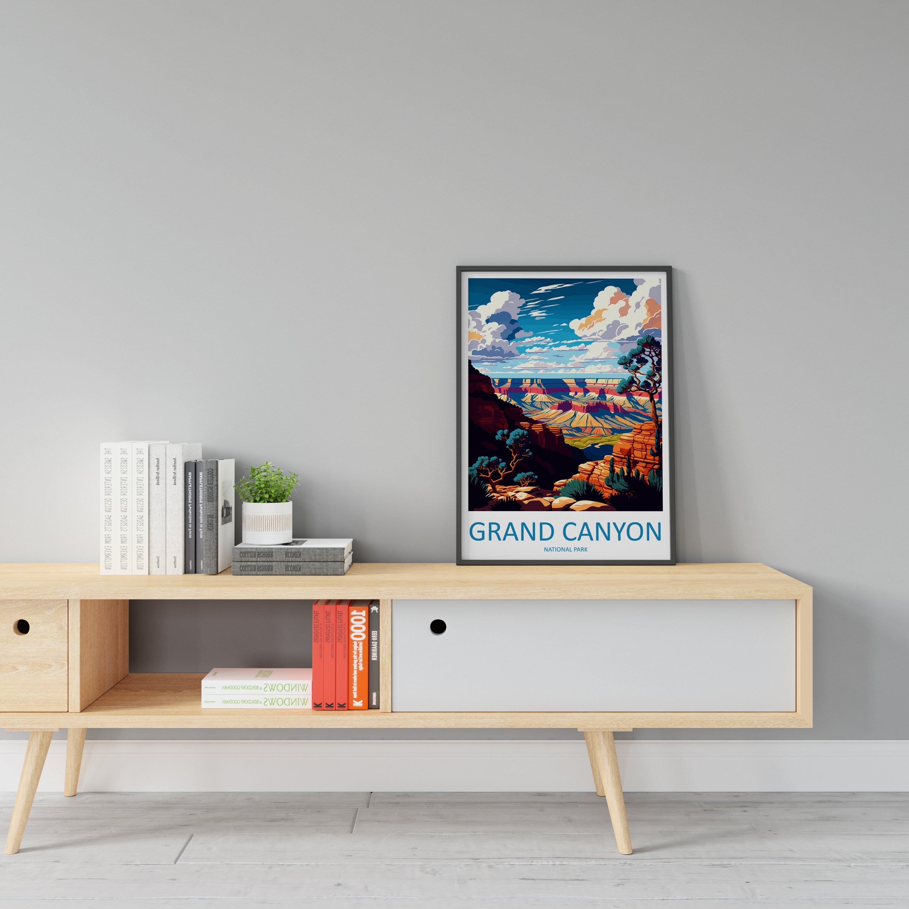 Grand Canyon National Park Travel Print Wall Art Grand Canyon Wall Hanging Home Décor Grand Canyon Gift Art Lovers Arizona Art Lover Gift