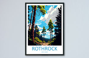 Rothrock State Forest Travel Print Wall Art Rothrock State Forest Wall Hanging Home Décor Rothrock State Forest Gift Art Lovers Pennsylvania