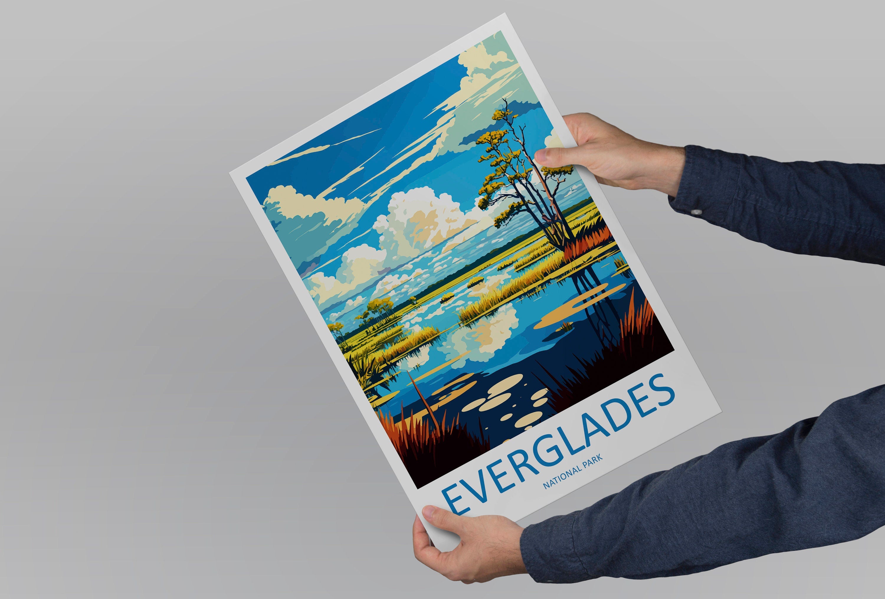 Everglades National Park Travel Print Wall Art Everglades National Park Wall Hanging Home Décor Everglades National Park Gift Art Lovers