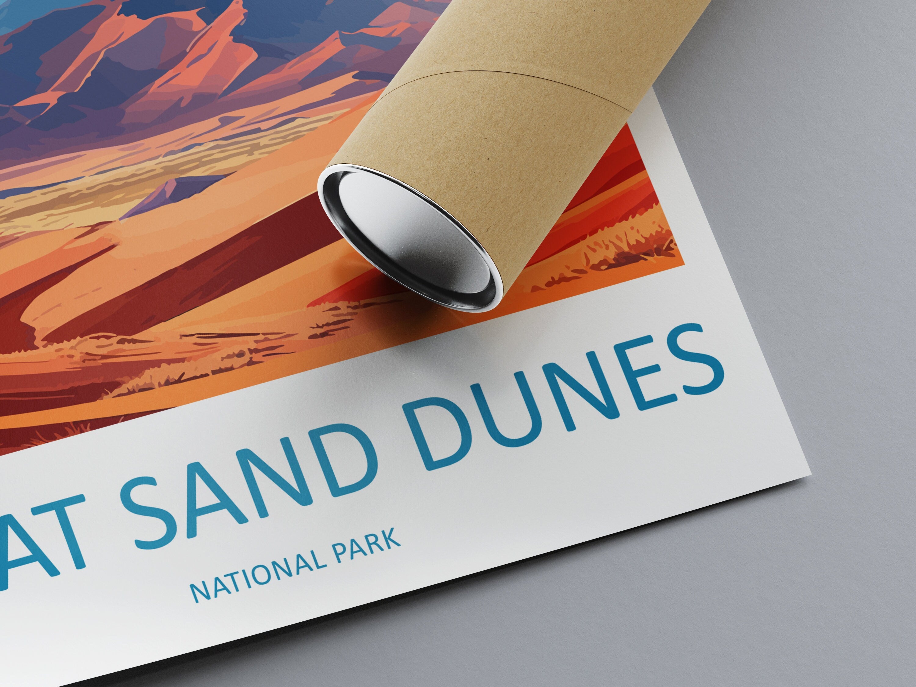 Great Sand Dunes National Park Travel Print Wall Art Great Sand Dunes Wall Hanging Home Décor Great Sand Dunes Gift Art Lovers Colorado Art