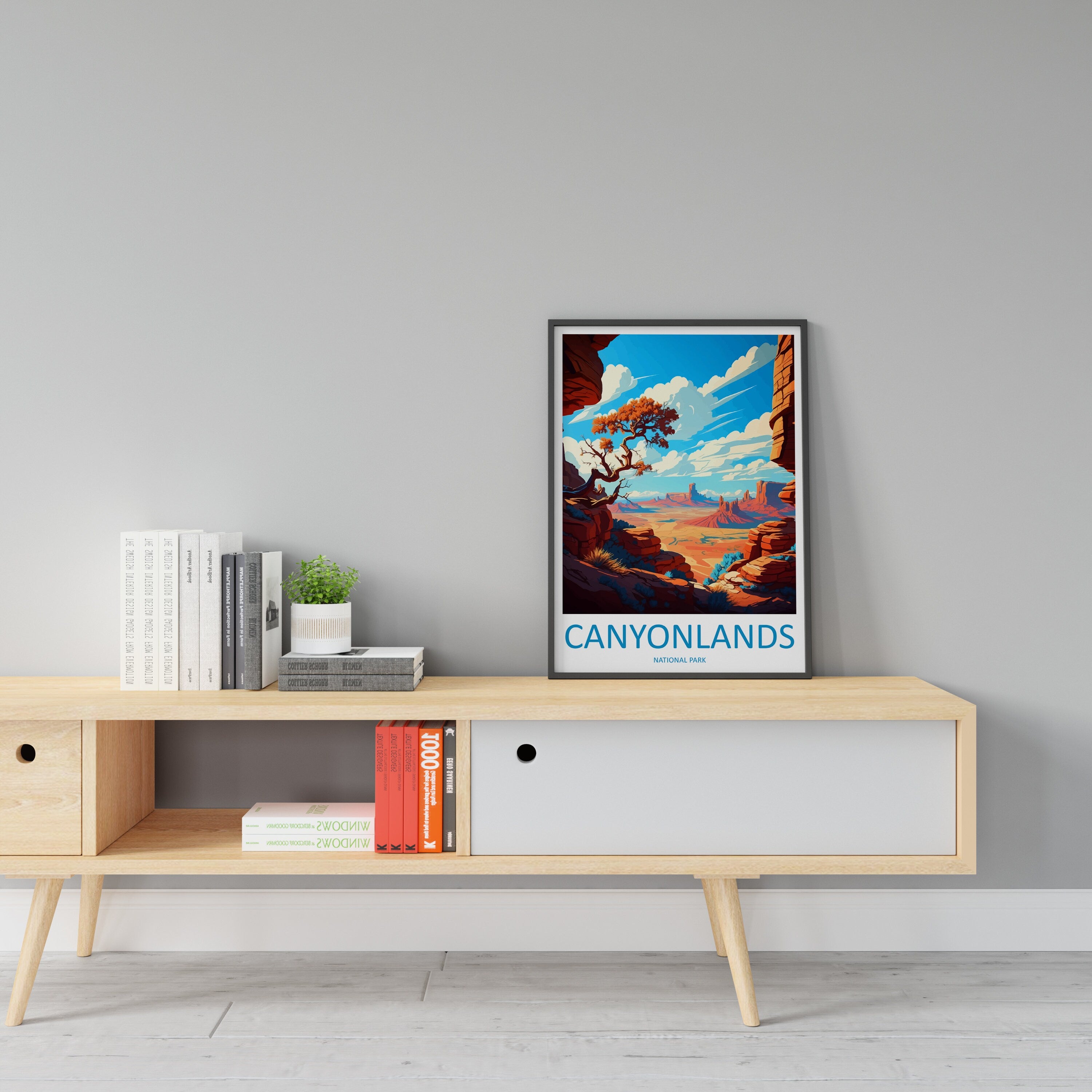 Canyonlands National Park Travel Print Wall Art Canyonlands National Park Wall Hanging Home Décor Canyonlands National Park Gift Art Lovers