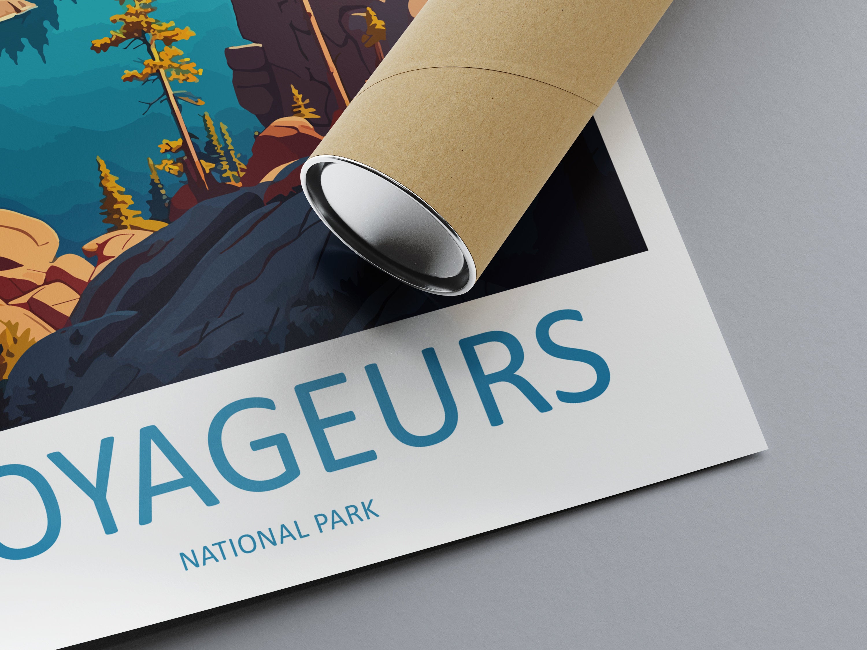 Voyageurs National Park Travel Print Wall Art Voyageurs National Park Wall Hanging Home Décor Voyageurs National Park Art Gift Poster