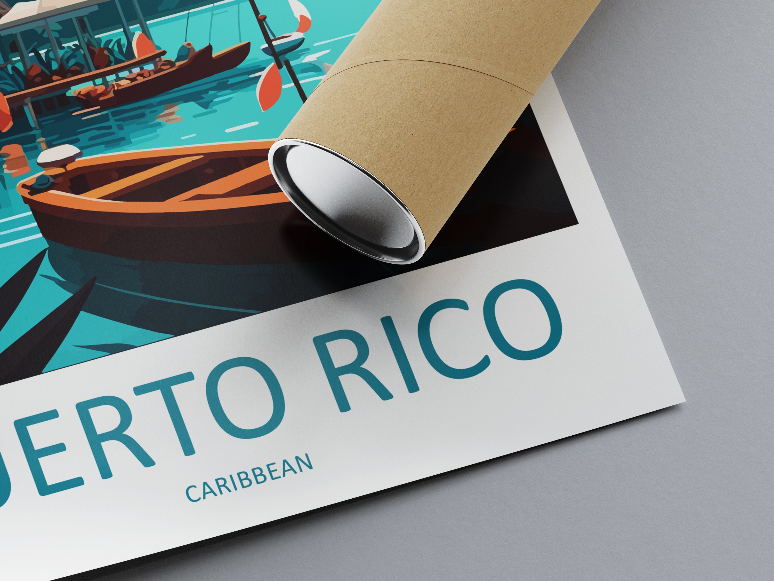 Puerto Rico Travel Print Wall Art Puerto Rico Wall Hanging Home Décor Puerto Rico Gift Art Lovers Wall Art Caribbean Travel Print Poster