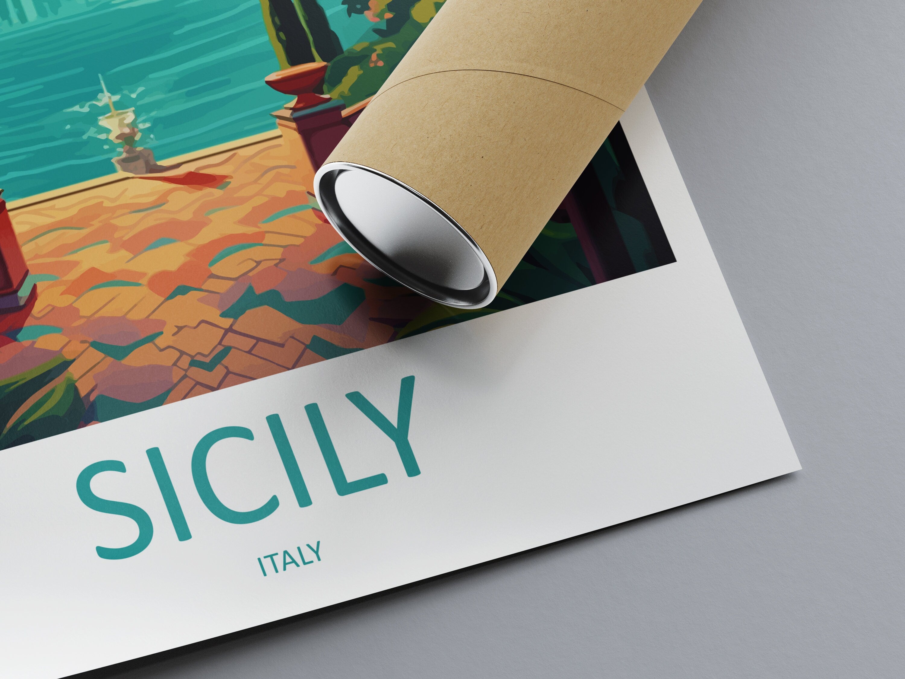 Sicily Travel Print Wall Art Sicily Italy Wall Hanging Home Decoration Sicily Gift Art Lovers Wall Art Print Sicily Italy Art Sicily Poster