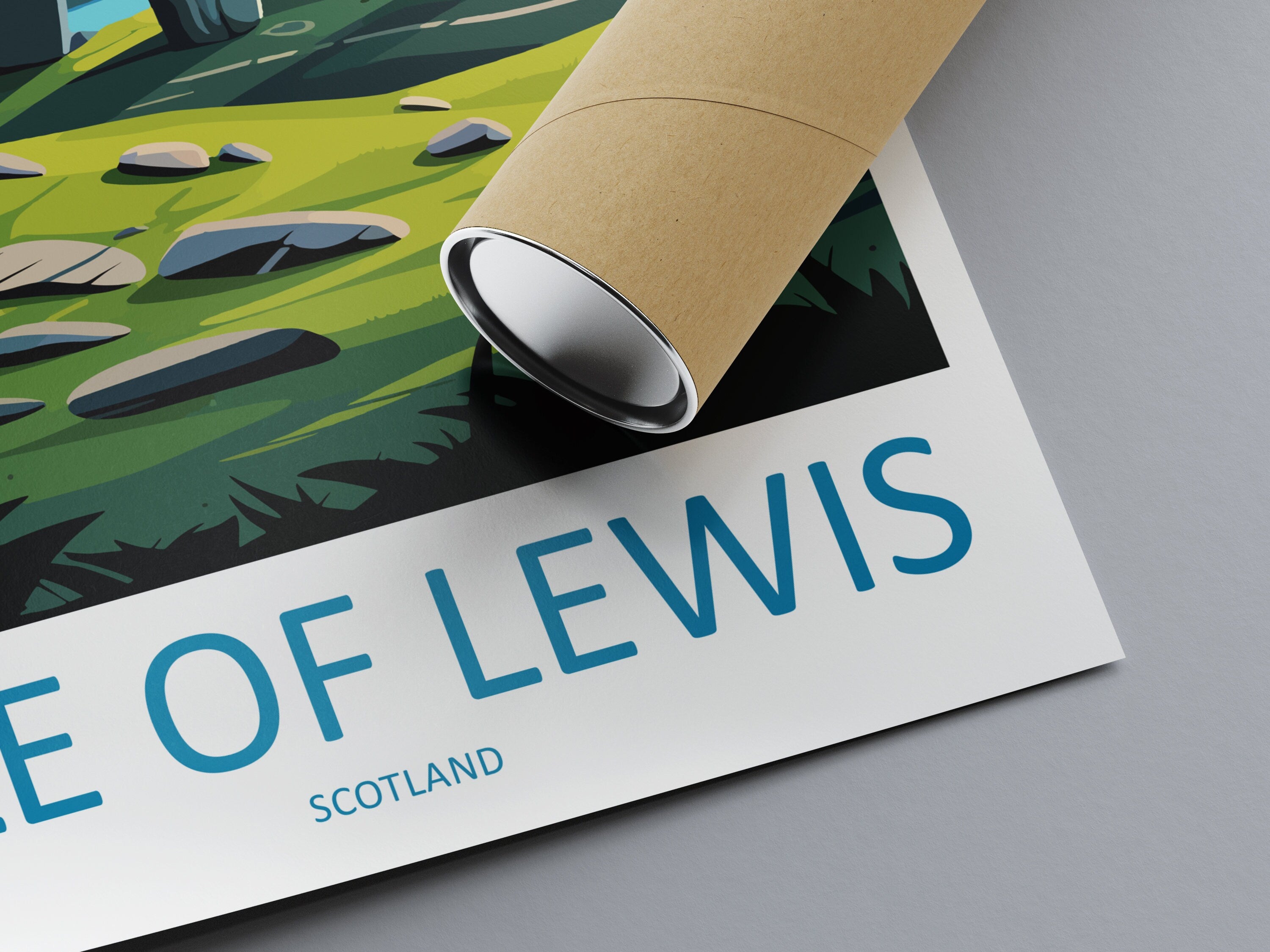 Isle Of Lewis Travel Print Wall Art Isle Of Lewis Wall Hanging Home Décor Isle Of Lewis Gift Art Lovers Scotland Art Lover Gift Isle Poster