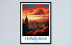 Edinburgh Cityscape Print Edinburgh Home Decor European City Art Print Edinburgh Wall Art Scotland Enthusiast Gift Wall Hanging Edinburgh