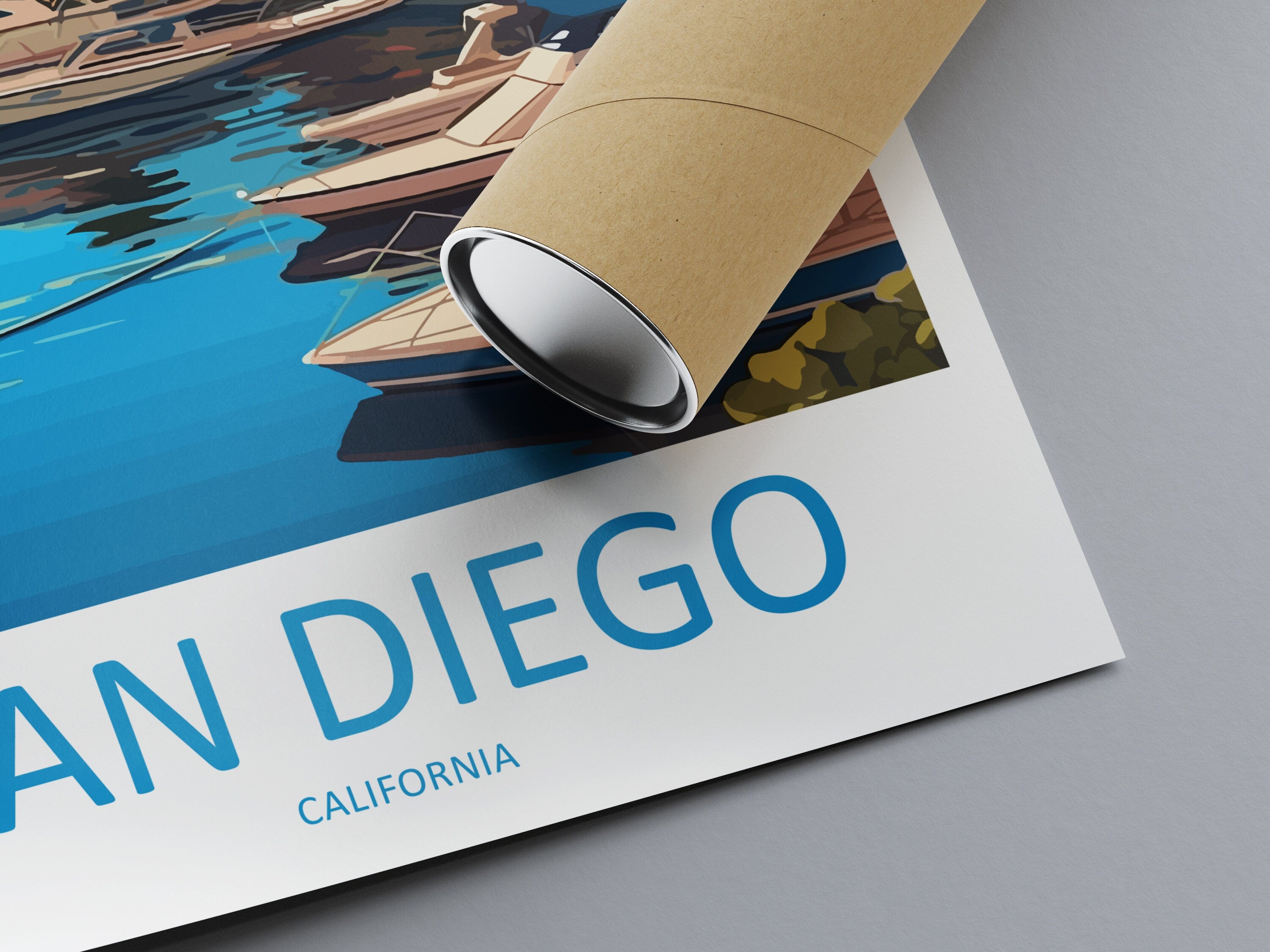 San Diego Travel Print Wall Art San Diego Wall Hanging Home Décor San Diego Gift Art Lovers California Art Lover Gift San Diego Poster