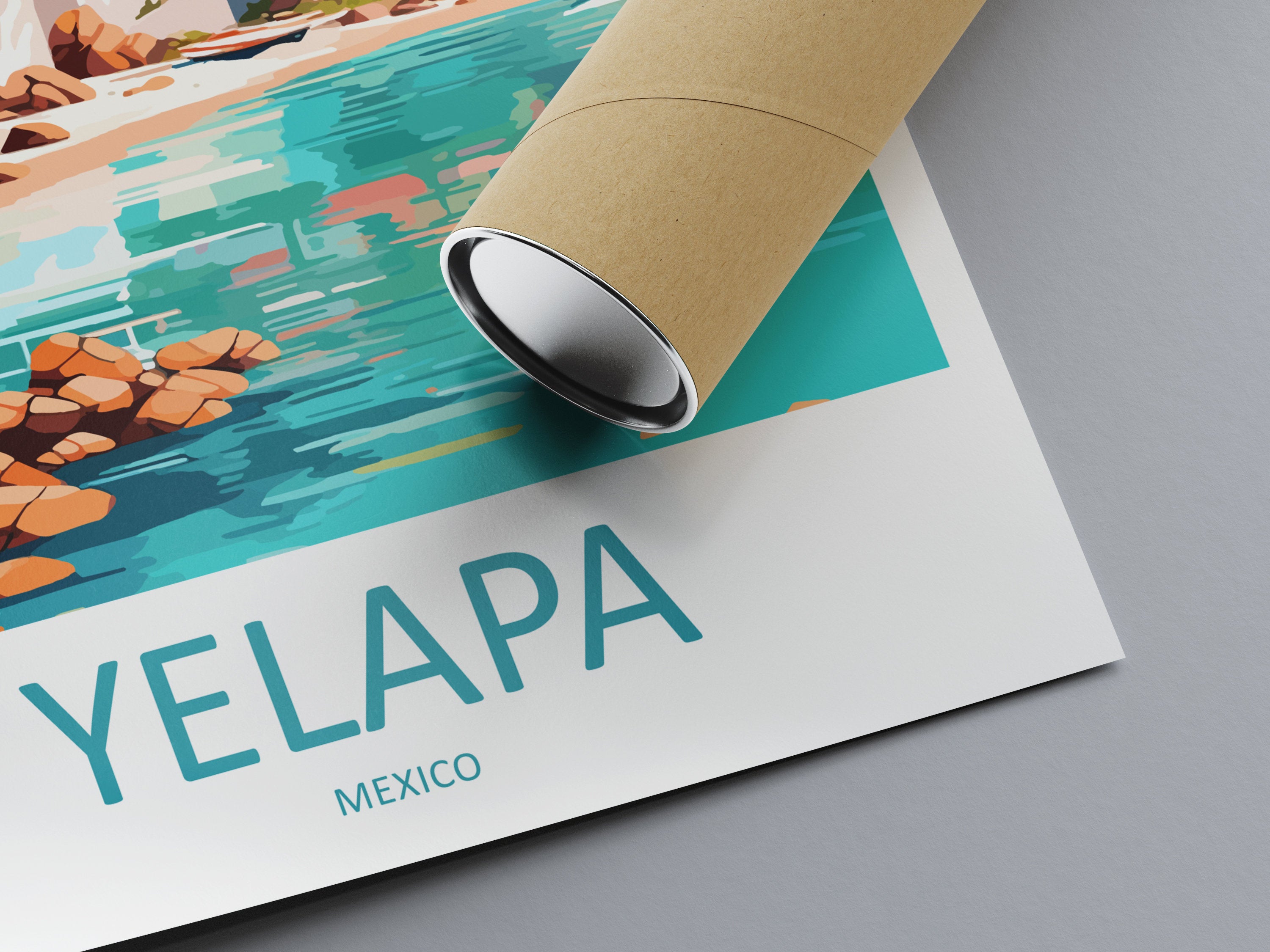 Yelapa Travel Print Wall Art Yelapa Wall Hanging Home Decoration Yelapa Gift Art Lovers Wall Art Print Art Yelapa Wall Hanging Poster